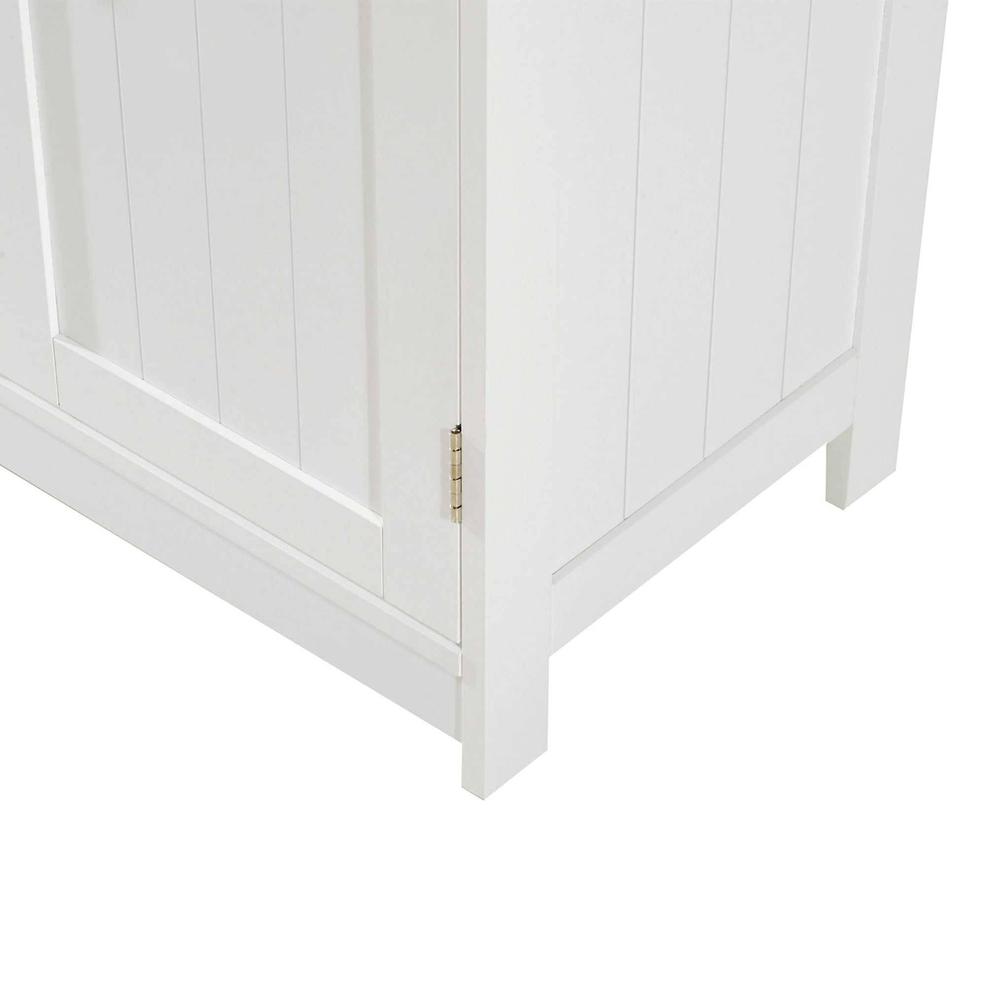 Under Sink Bathroom Cabinet with 2 Doors and Shelf, Pedestal Sink Bathroom Vanity Furniture, White Bathroom Cabinets   at Gallery Canada