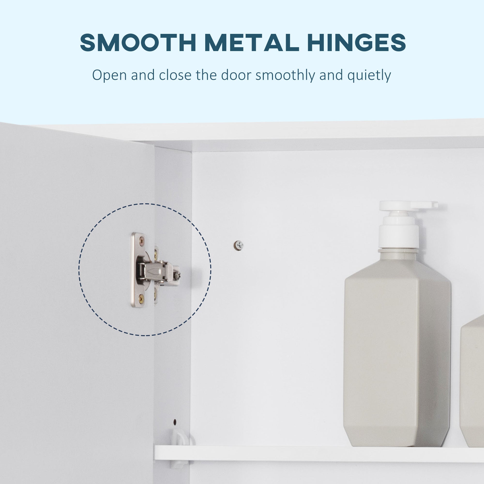 Wall Mounted Medicine Cabinet, 39.25