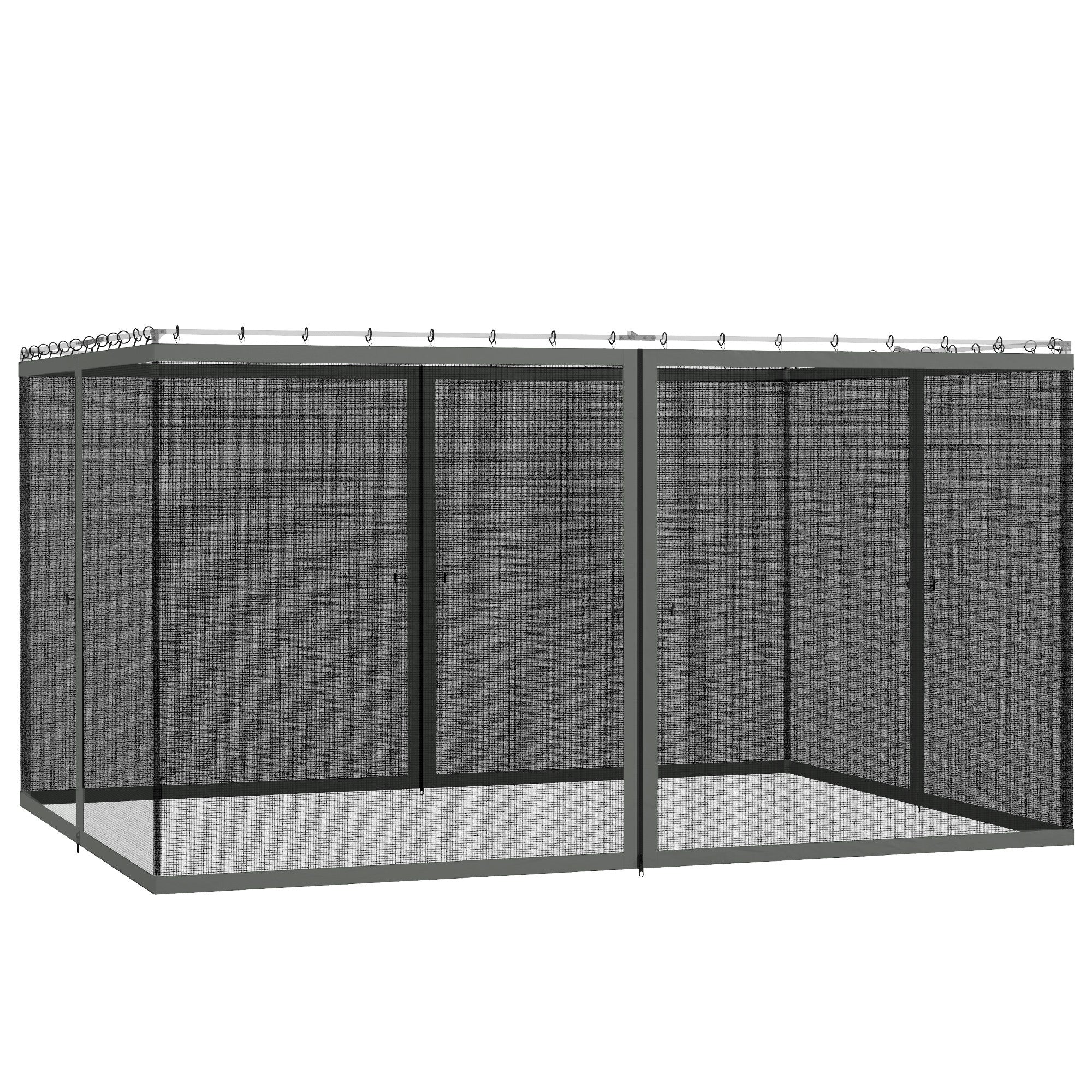 Replacement Mosquito Netting for Gazebo 10' x 13' Black Screen Walls for Canopy with Zippers Gazebos at Gallery Canada