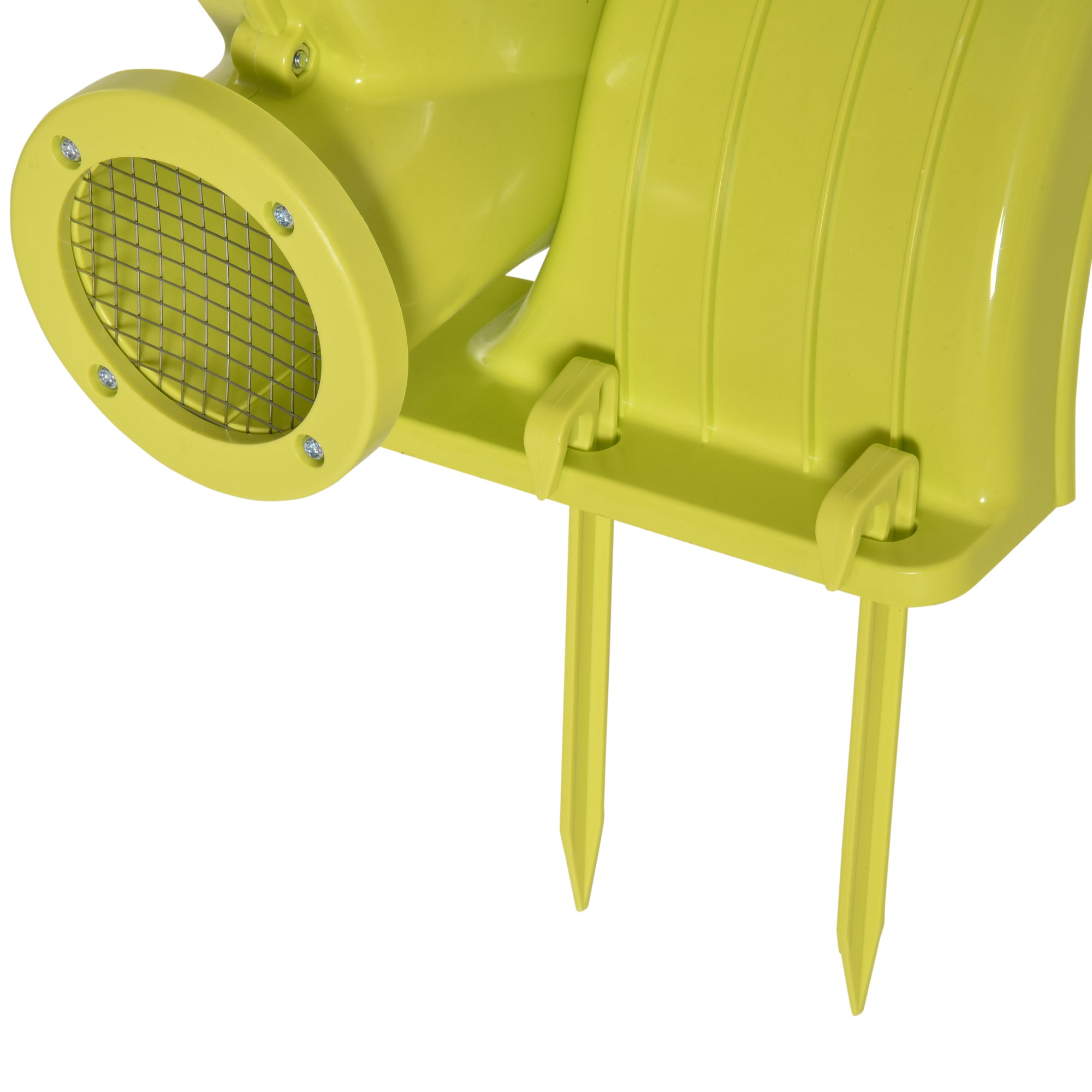 Electric Air Blower 450-Watt Fan Blower Compact and Energy Efficient Pump Indoor Outdoor for Inflatable Bounce House, Bouncy Castle and Pneumatic Swimming Pool, Yellow Inflatables at Gallery Canada