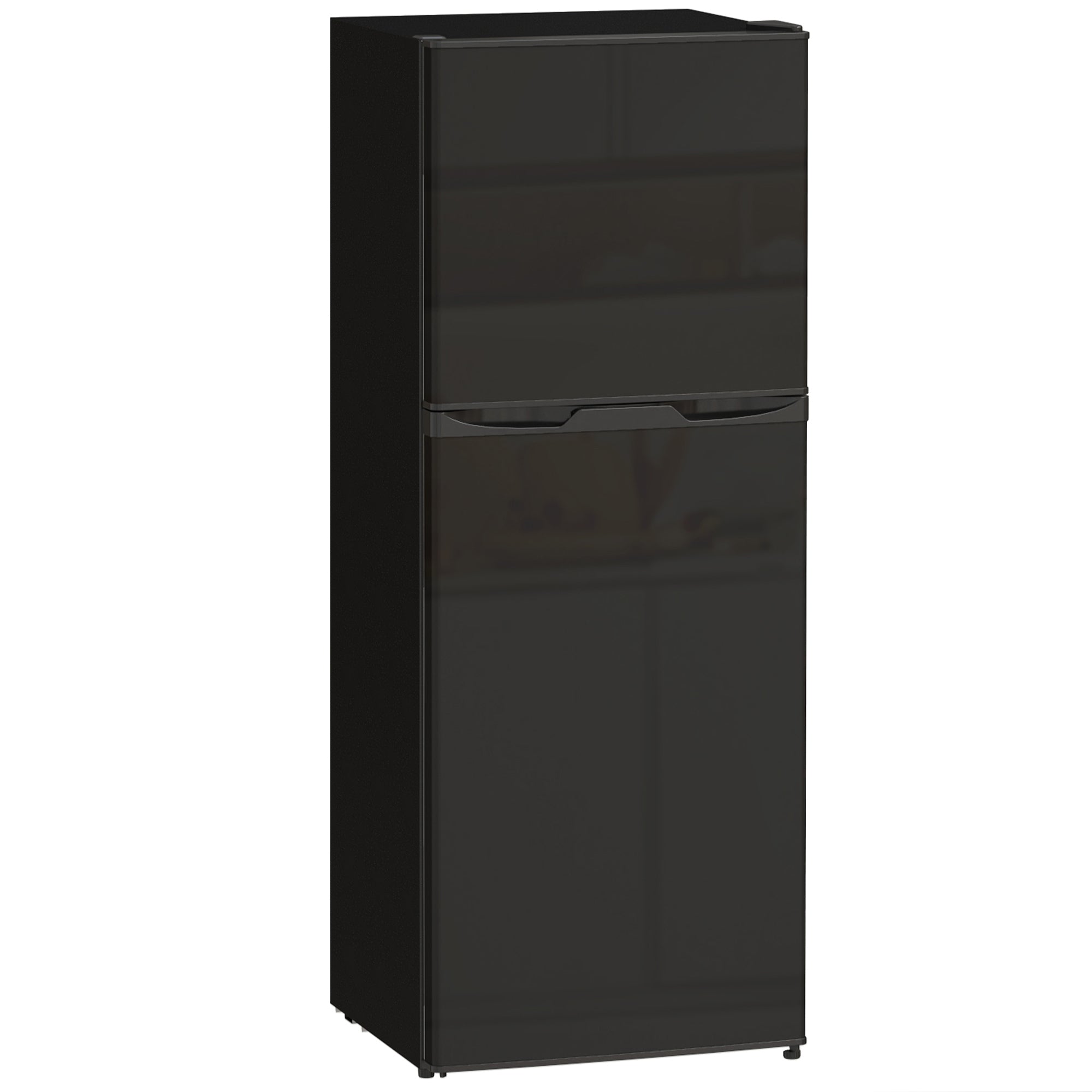 Double Door Mini Fridge with Freezer, 4.6 Cu.Ft Small Refrigerator with Thermostat, Shelves, Reversible Door, Black Small Kitchen Appliances at Gallery Canada