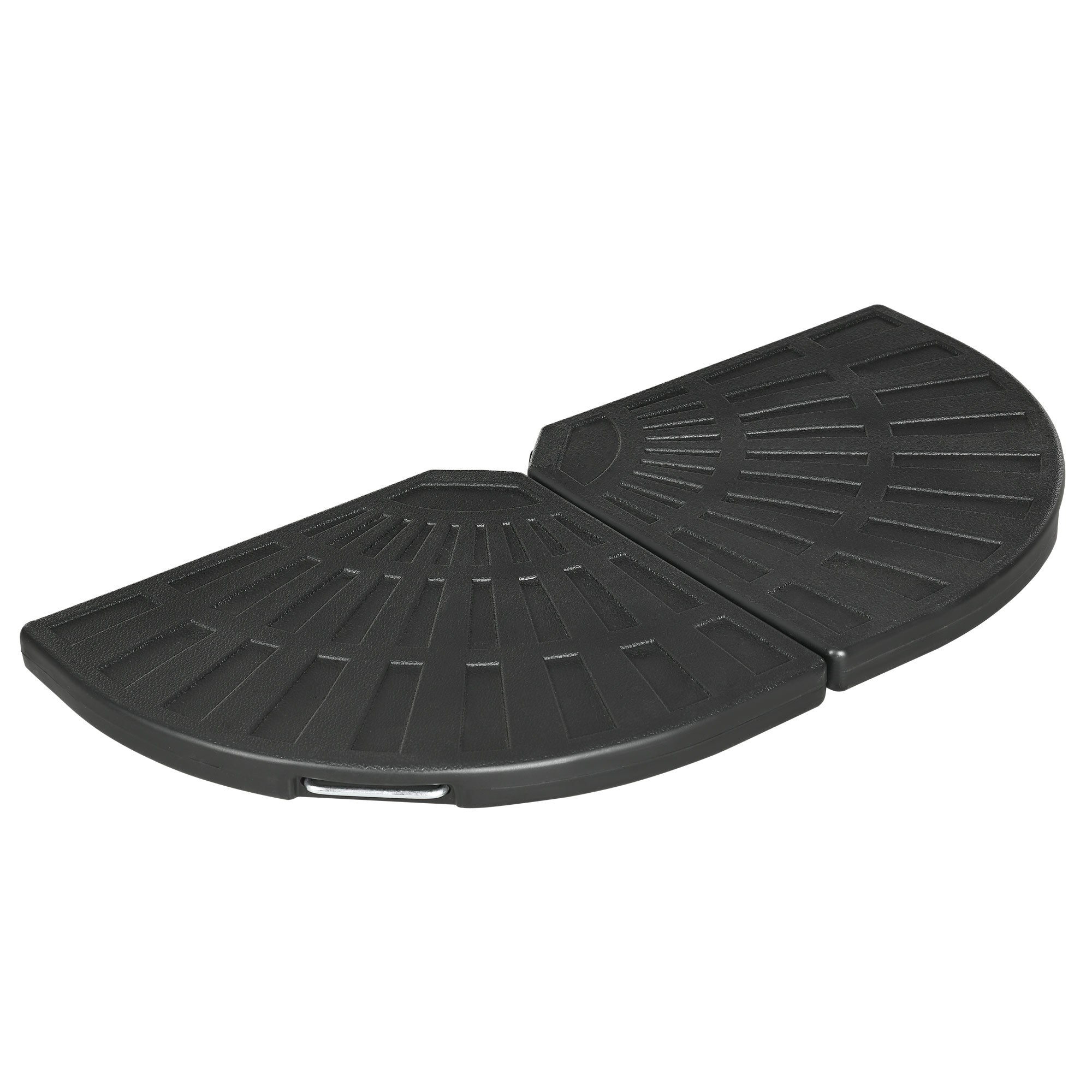 2-Piece Umbrella Weights for Cantilever Parasols with Handles, Heavy Duty Parasol Base Weights for Cross Base, Black Umbrella Bases at Gallery Canada