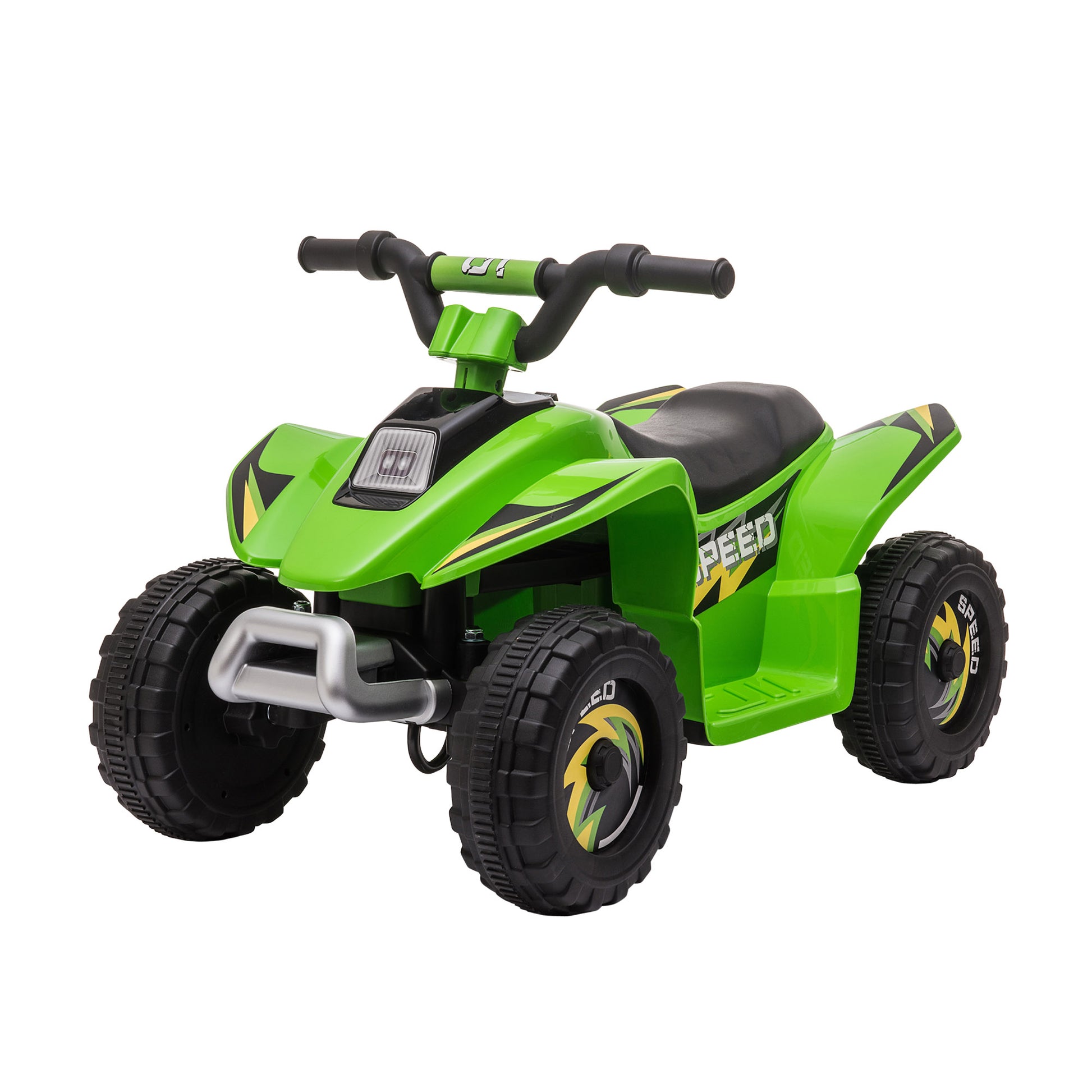 Kids Ride on ATV, 6V Battery Powered Quad Car with Forward, Reverse Switch, for Boys Girls 18-36 Months, Green Electric Toy Cars   at Gallery Canada