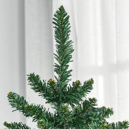 6ft Artificial Christmas Tree w/ Metal Stand Spruce Branch Tips Green Artificial Christmas Trees   at Gallery Canada