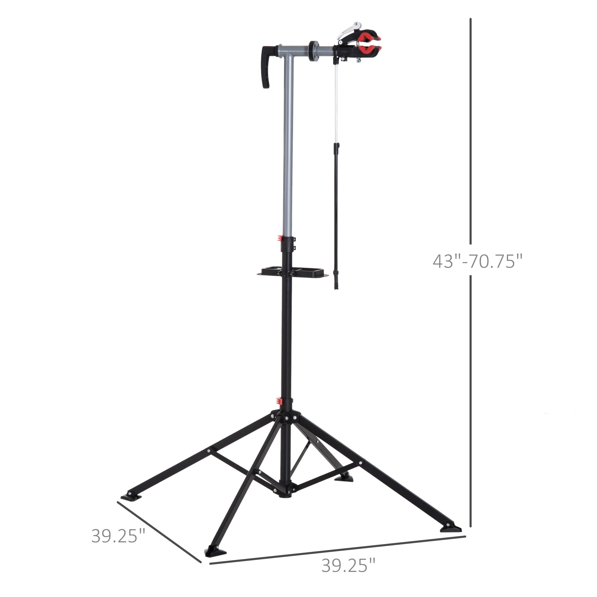 Bike Repair Work Stand Adjustable Telescopic Arm 70.75