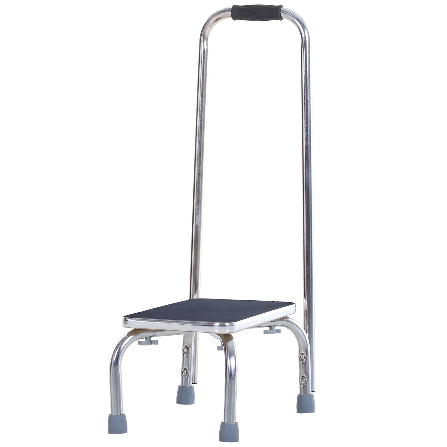 Step Stool with Handle for Adults and Seniors, Heavy Duty Metal Foot Step Stool for Elderly, Portable Stool with Anti-slip Design Ladders   at Gallery Canada