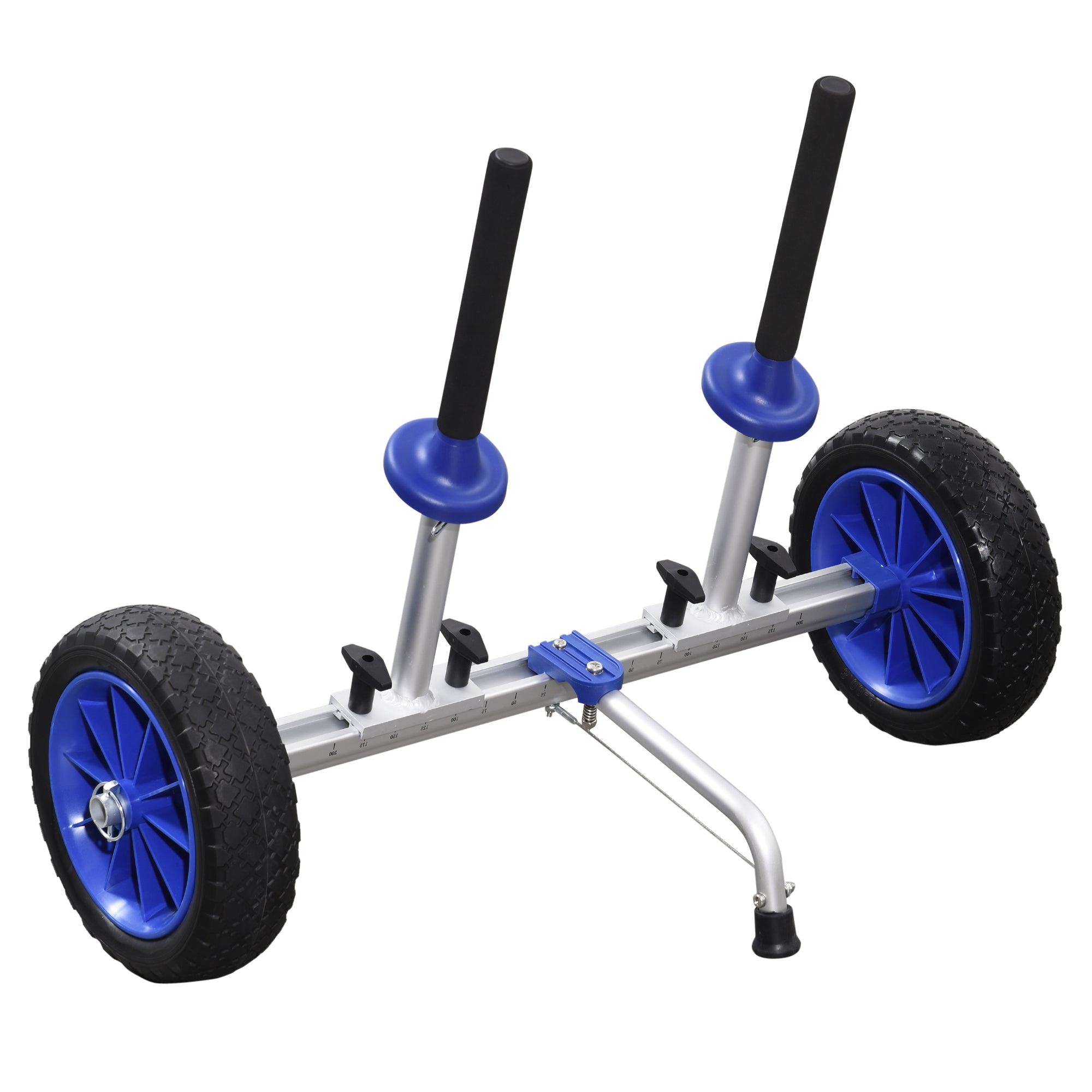 Aluminum Kayak Cart Adjustable Kayak Dolly with Wheels and Foldable Kickstand for Kayaks, Canoes, Paddleboards Kayak Carts at Gallery Canada