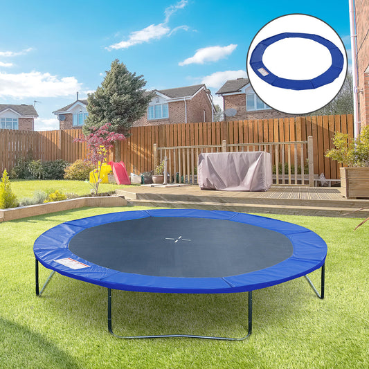 Φ8ft Trampoline Pad Φ96" Spring Safety Replacement Gym Bounce Jump Cover EPE Foam Blue - Gallery Canada