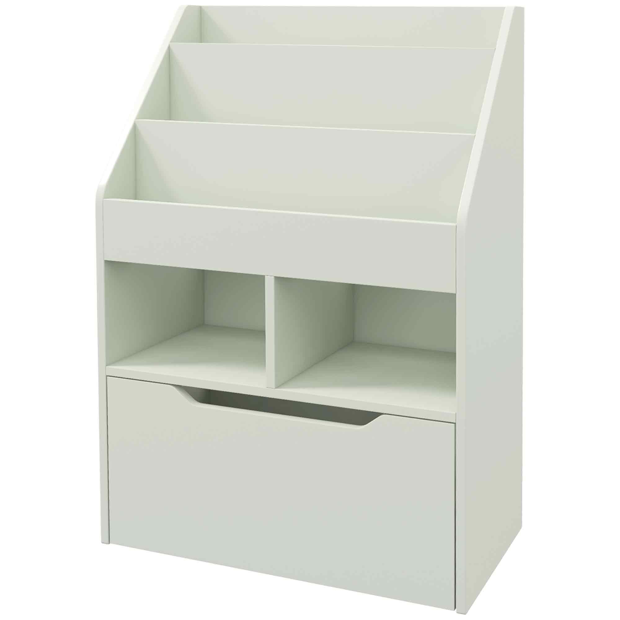 Kids Bookcase with Storage Drawer for Books, Reading Nook, for Classroom, Bedroom, Playroom, Green Baby & Kids Storage   at Gallery Canada