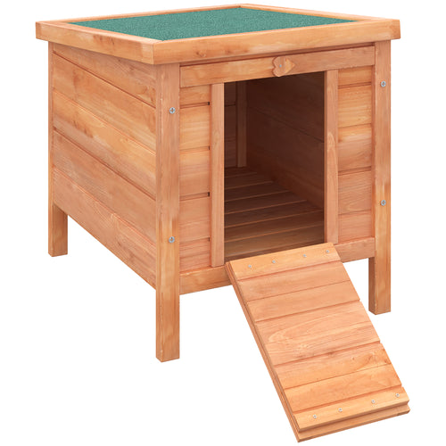 Wooden Rabbit Hutch Bunny Cage Outdoor Cat House Guinea Pig Cage Duck Shelter, Indoor Outdoor Use, 20