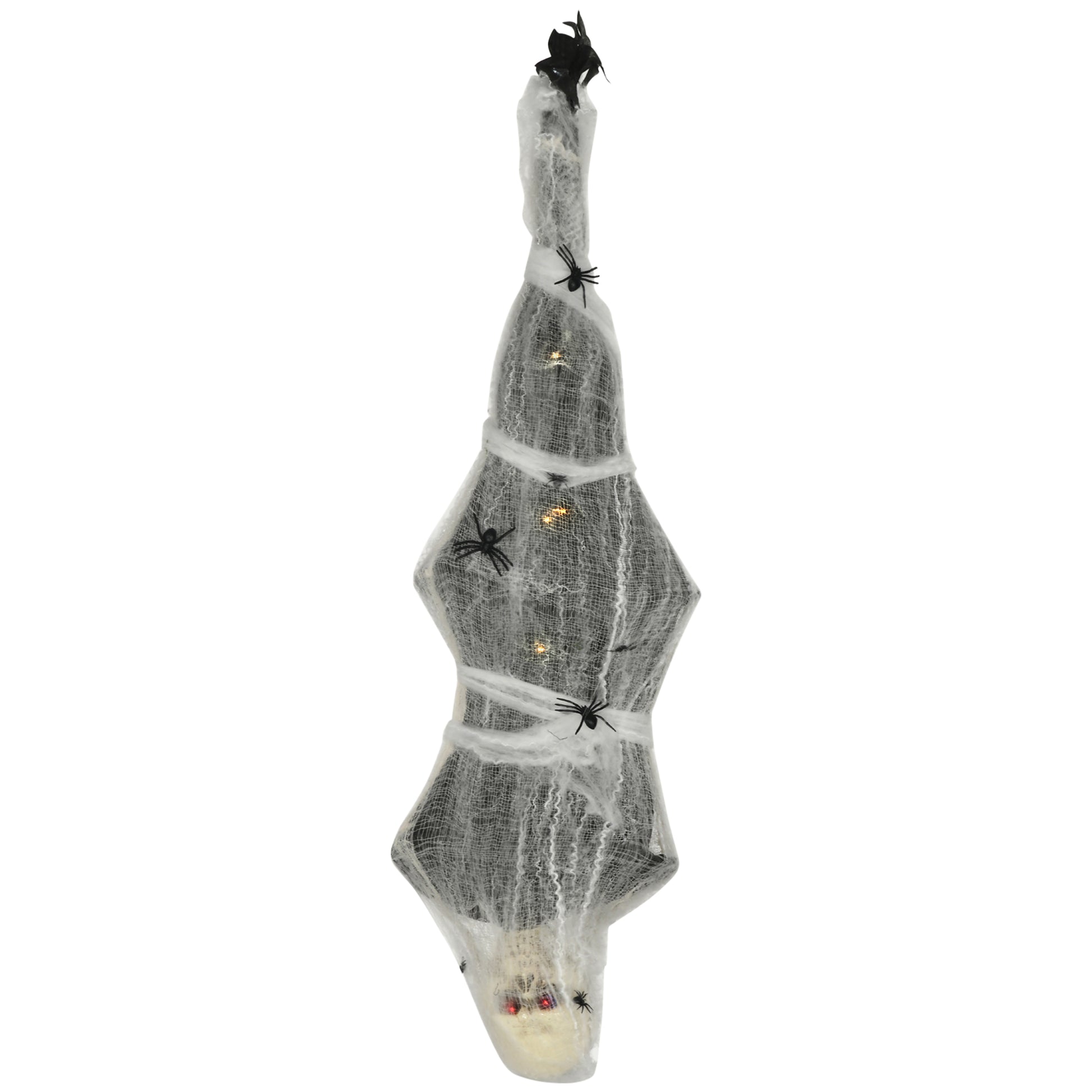 Life-Size 67" Animated Hanging Mummy with Sound, Motion, Light-Up Eyes, Multi Colour Halloween Decorations   at Gallery Canada