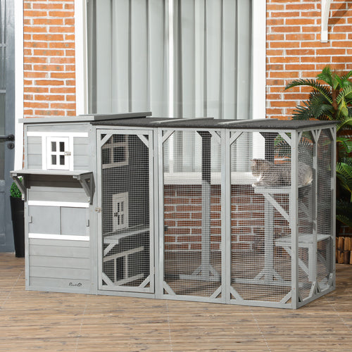 Wooden Cat Catio, 76