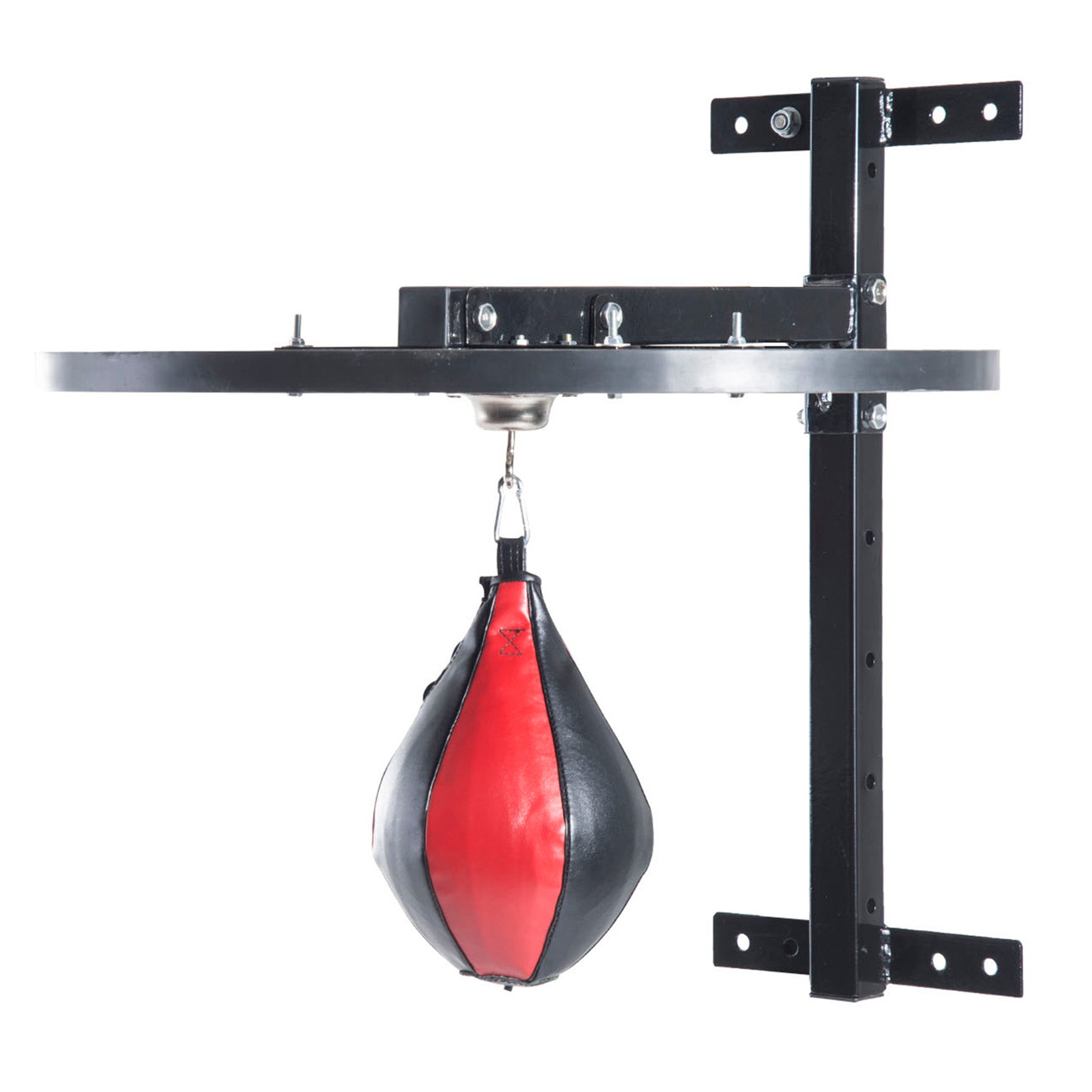 Speed Bag Platform Speedball Frame Wall Mounted Boxing MMA Workout Punching Bag More-Strength Training Equipment Black  at Gallery Canada