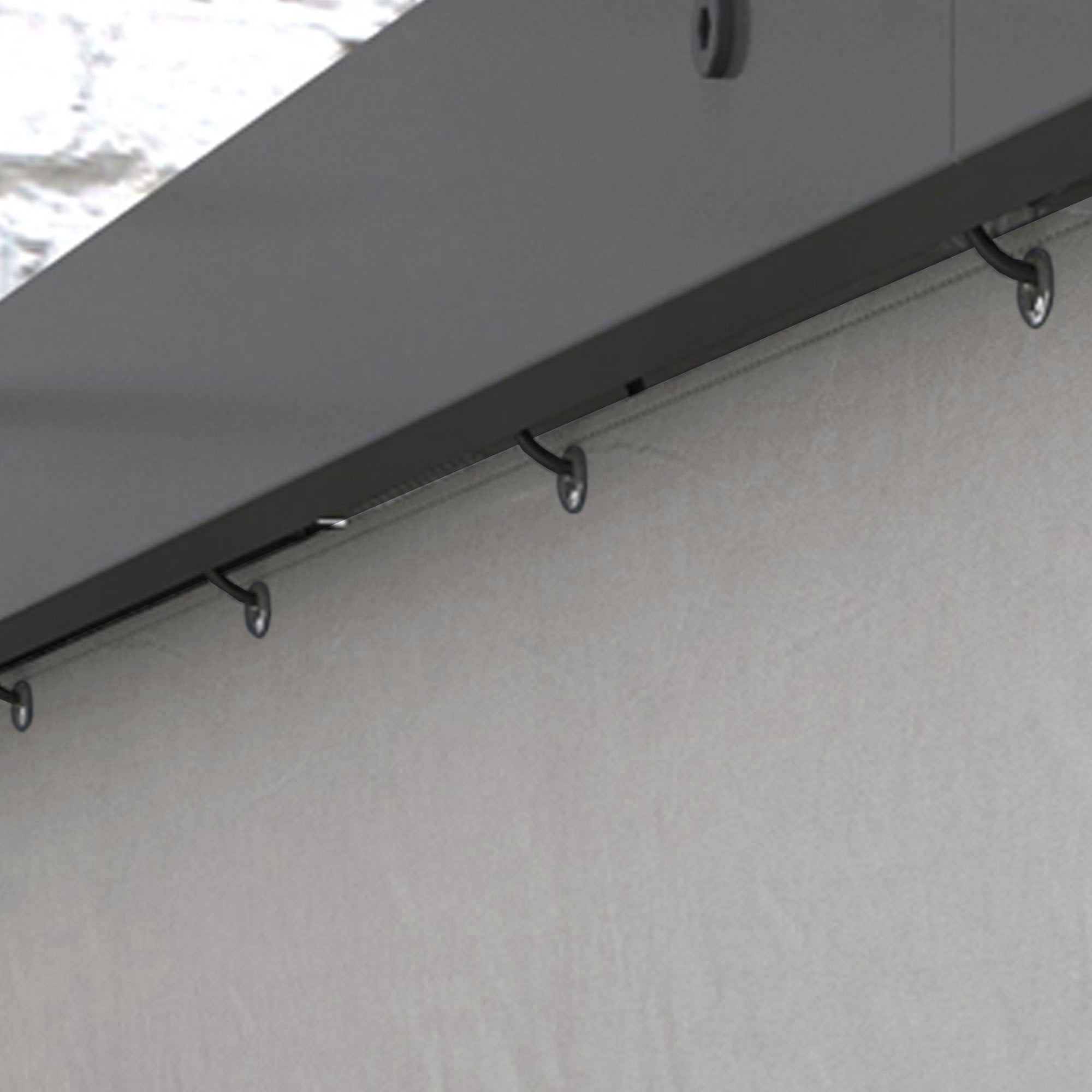 Pergola Gazebo Curtains for 10' x 10' Pergola, 4 Pack Side Panels Replacement with Large Windows and Zipped Doors Gazebo Sidewalls at Gallery Canada