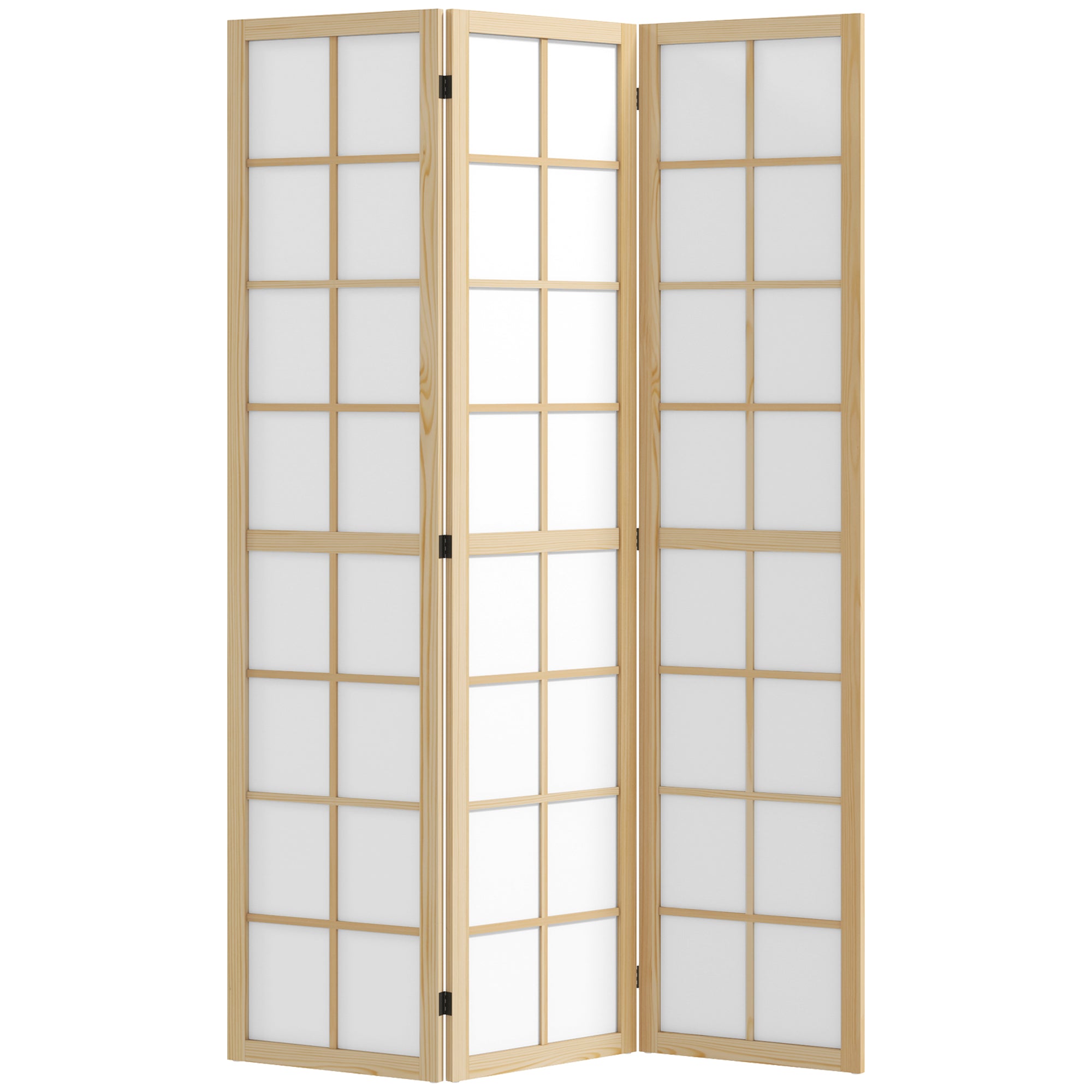 3 Panel Room Divider, 5.6 ft Folding Wall Divider Room Partition for Home Office, Bedroom Room Dividers at Gallery Canada