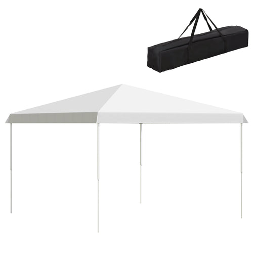 13' x 13' Pop Up Canopy Height Adjustable, Instant Pop Up Canopy Tent with Carrying Bag, Portable Gazebo Tent, White