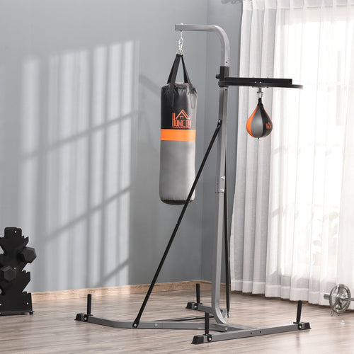 Punching Bag Holder and Speed Ball Exercise Punching Bag Stand with Punching Ball 45.25
