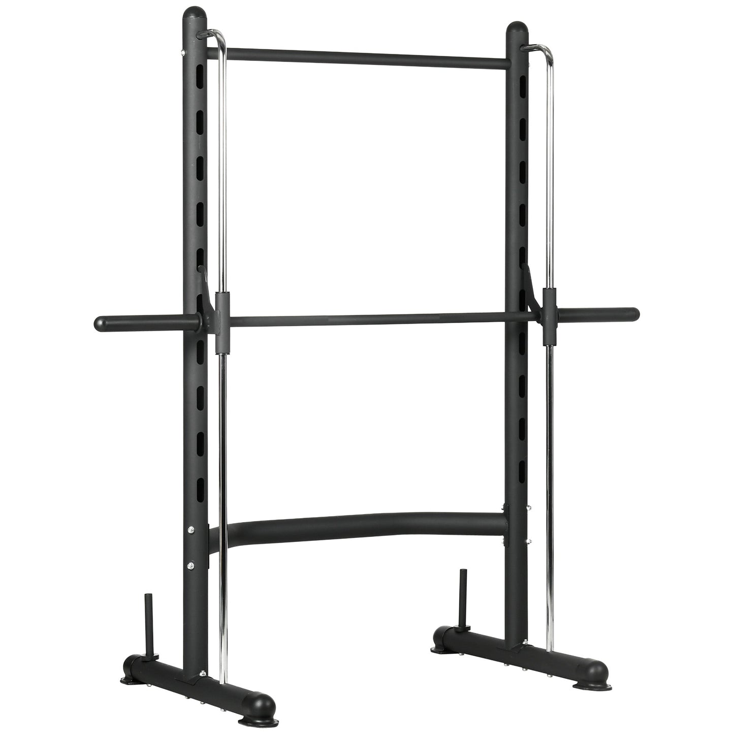 Adjustable Squat Rack with Pull Up Bar and Barbell Bar, Multi-Function Weight Lifting Half Rack for Home Gym Strength Training Power Towers   at Gallery Canada