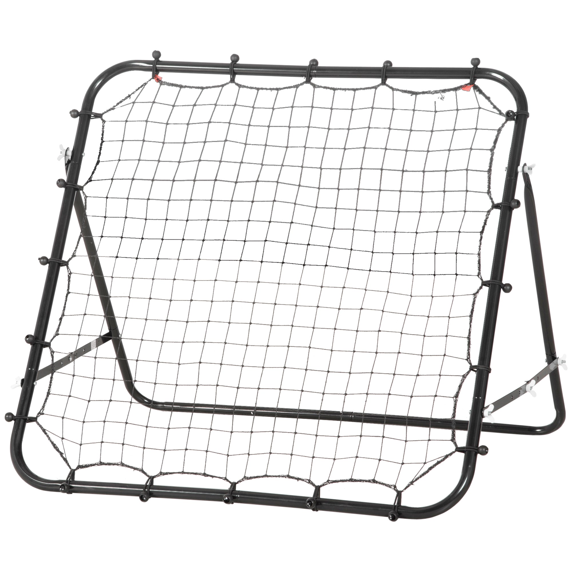 Volleyball Rebounder Net Football Training Aid Kickback Target Play Black Football Black at Gallery Canada