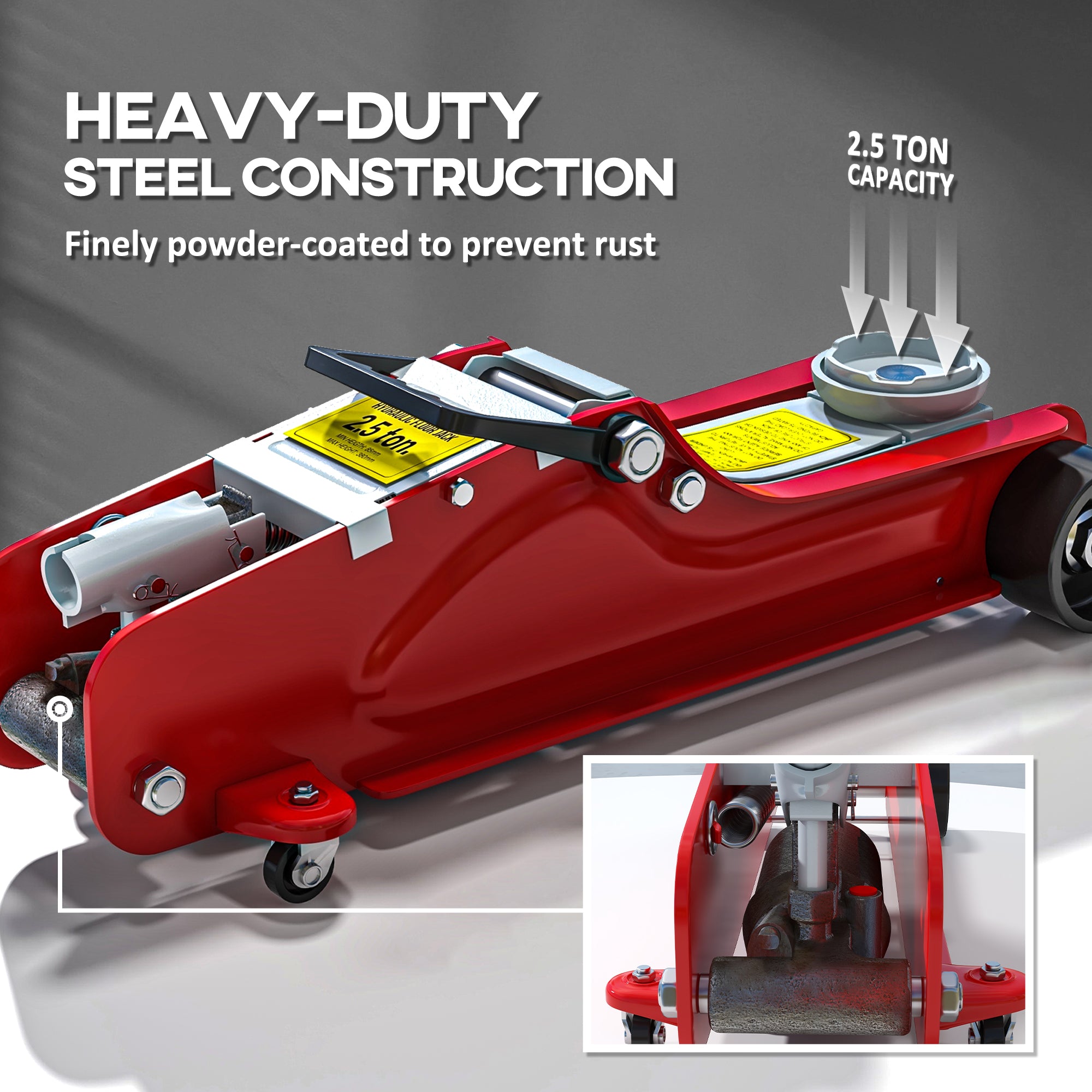 Low Profile Jack, Hydraulic Racing Floor Jack, 3.1
