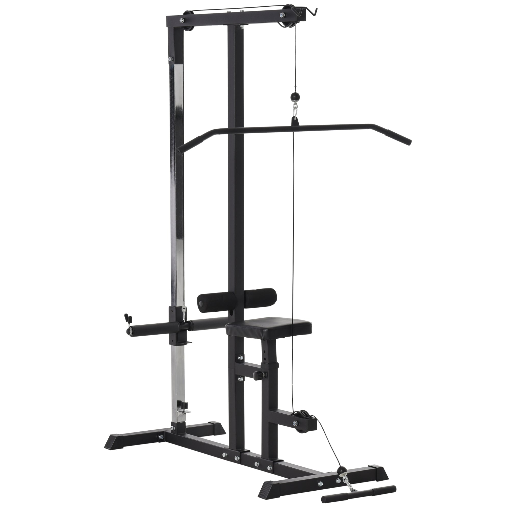 Exercise Pulldown Weight Machine with 3 Adjustable Cable Positions for Strengthening Many Muscle Groups Home Gym 42.1