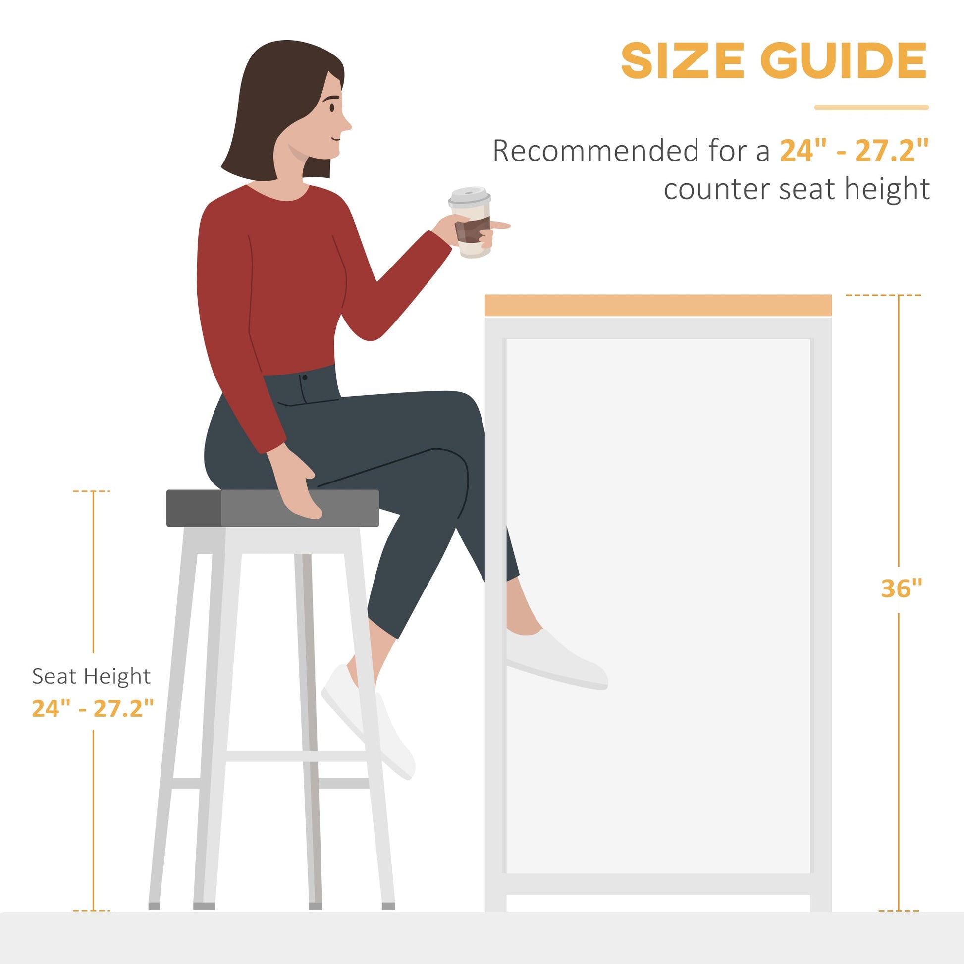 Extendable Bar Table with Drop Leaf, Counter Height Table, Foldable Pub Table with Adjustable Storage Shelf Bar Sets   at Gallery Canada