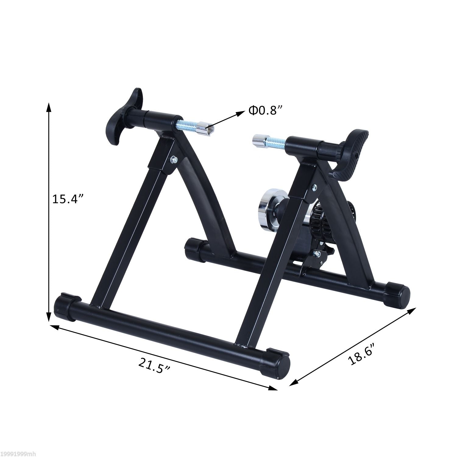 Foldable Indoor Bike Trainer, Stationary Bicycle Stand for Riding Exercise, 26-28