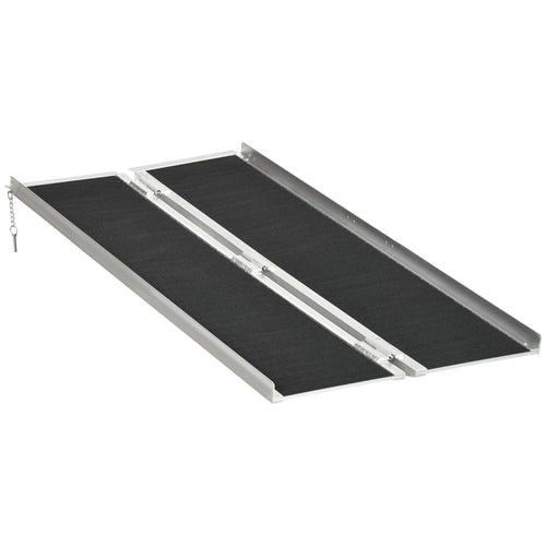 Foldable Portable Wheelchair Ramp Easy Access Carrier Ramp (5ft)