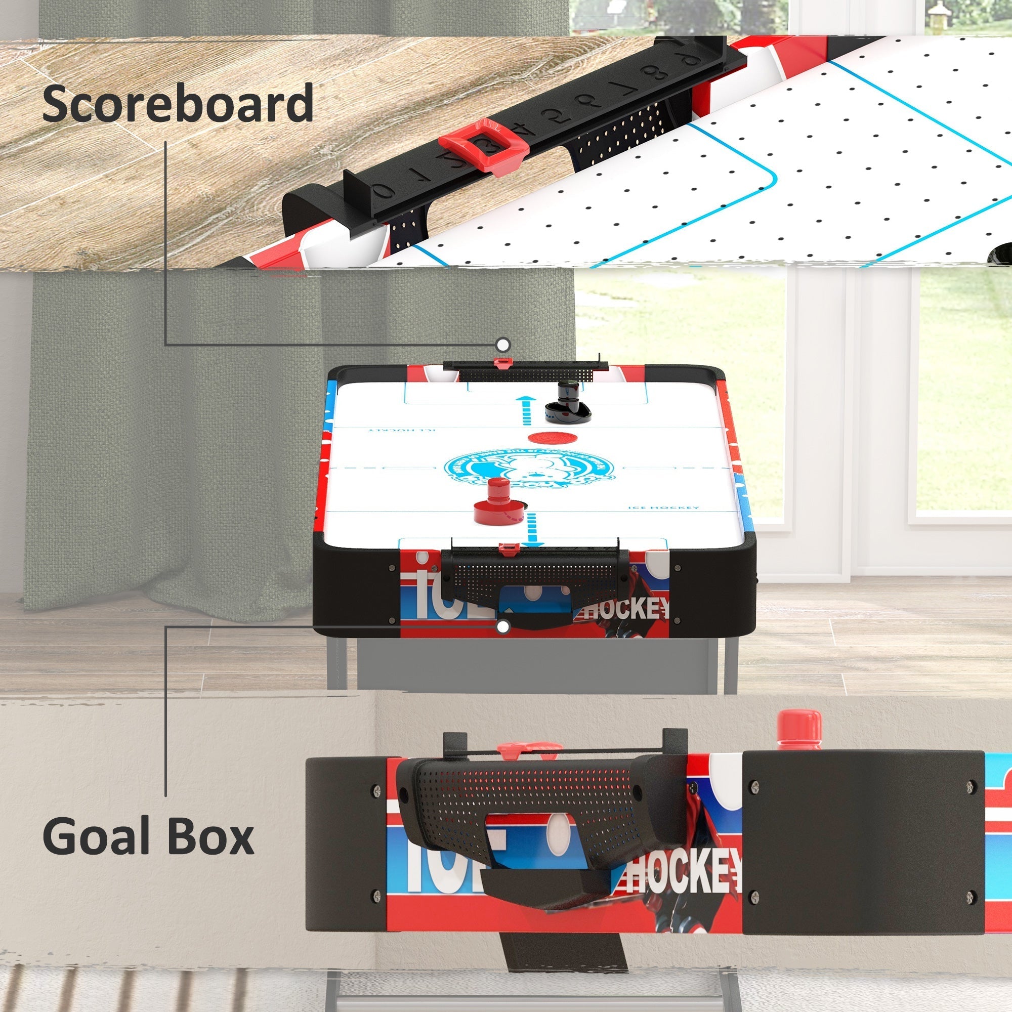 Folding Air Hockey Table 40