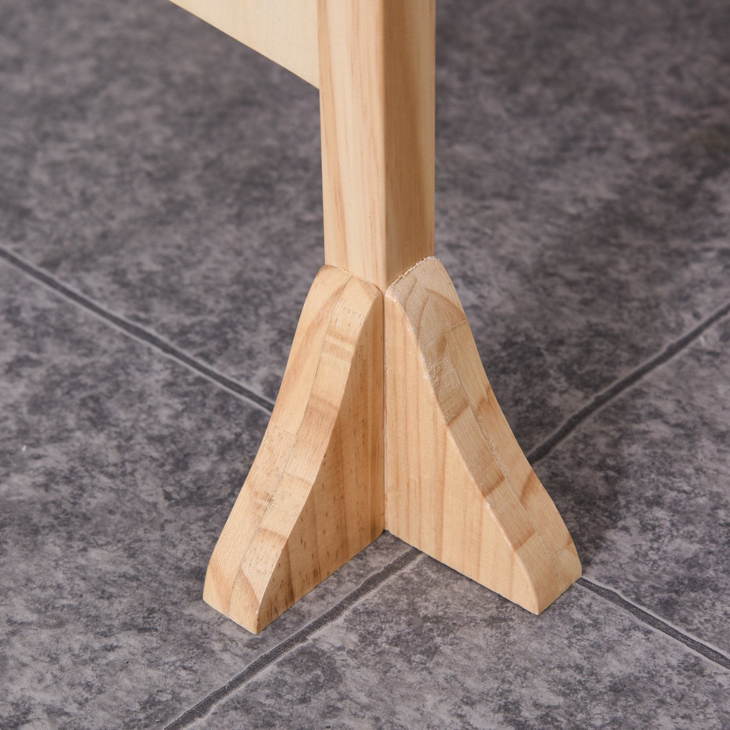 Natural Folding Toddler Tower with Safety Rail, Non-Slip Strips, Support Handles Toddler & Kids Step Stools   at Gallery Canada