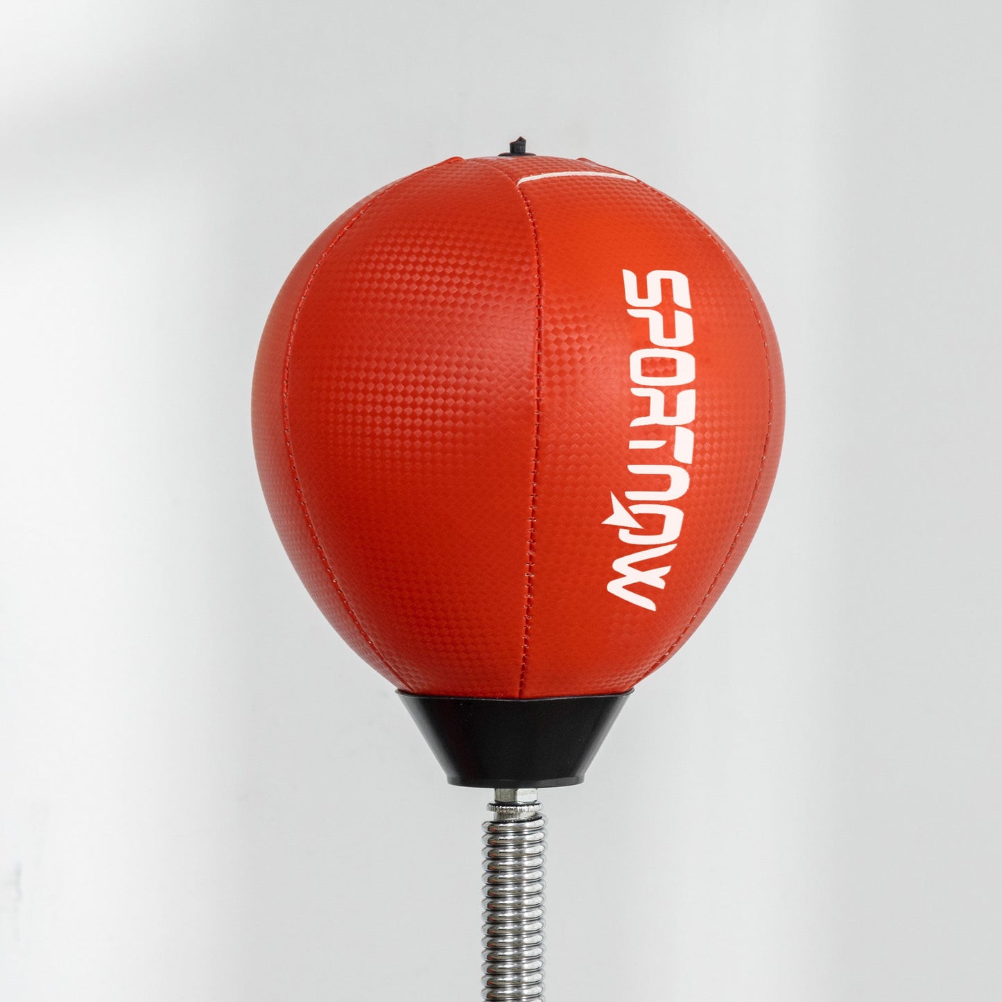 Freestanding Boxing Punching Bag, Height Adjustable, with Reflex Bar, Speed Balls and Suction Cup Base, Red Punching Bag Hangers   at Gallery Canada