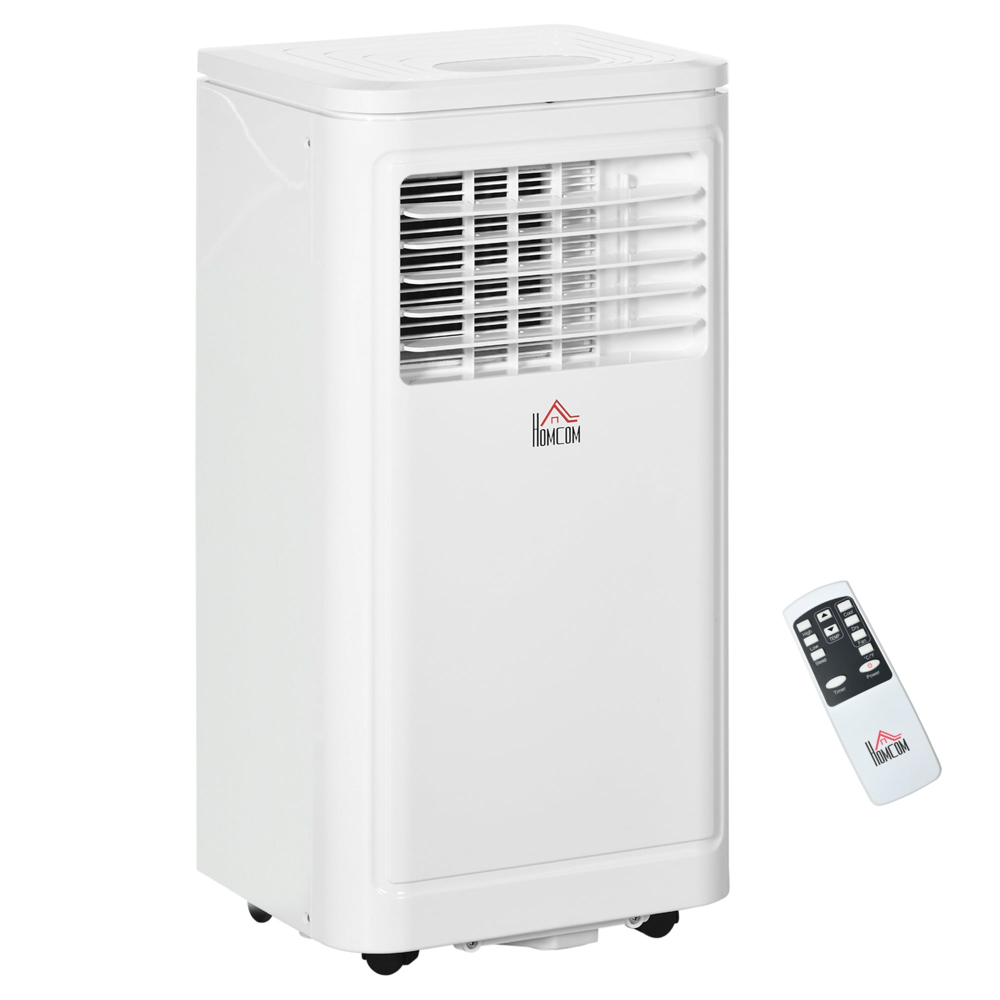 8000 BTU Portable Air Conditioner with Cooling, Dehumidifier, Remote Control, 24-Hour Timer, Window Mount Kit, Cream Air Purifiers at Gallery Canada