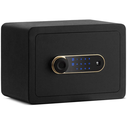 0.5 Cubic Feet Security Safe Lock Box with Keypad, Black Safe Box   at Gallery Canada