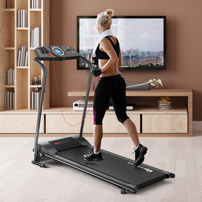 1 HP Electric Mobile Power Foldable Treadmill with Operation Display Treadmills   at Gallery Canada