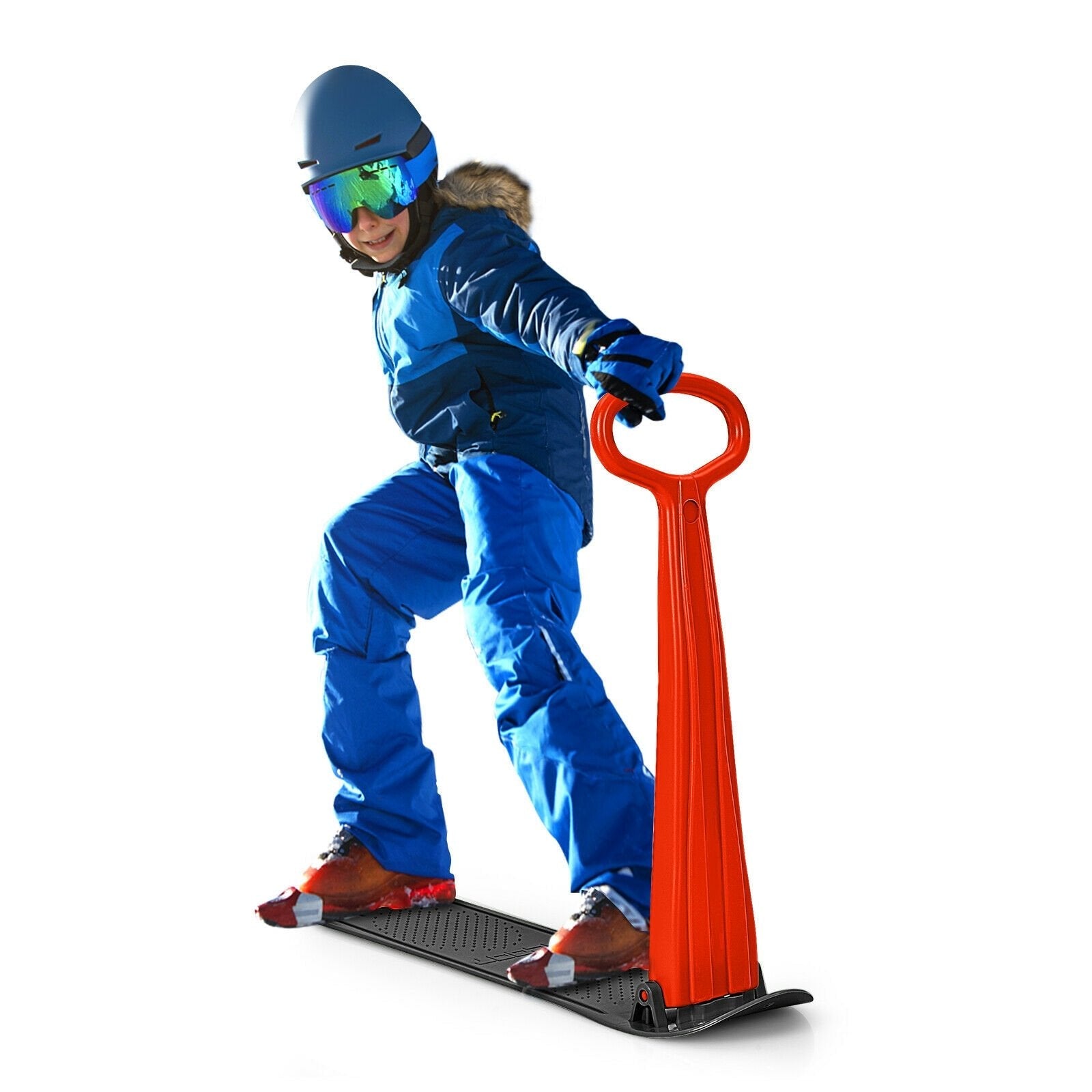 1-Rider Snow Scooter with Grip Handle, Red Winter Sports & Activities   at Gallery Canada