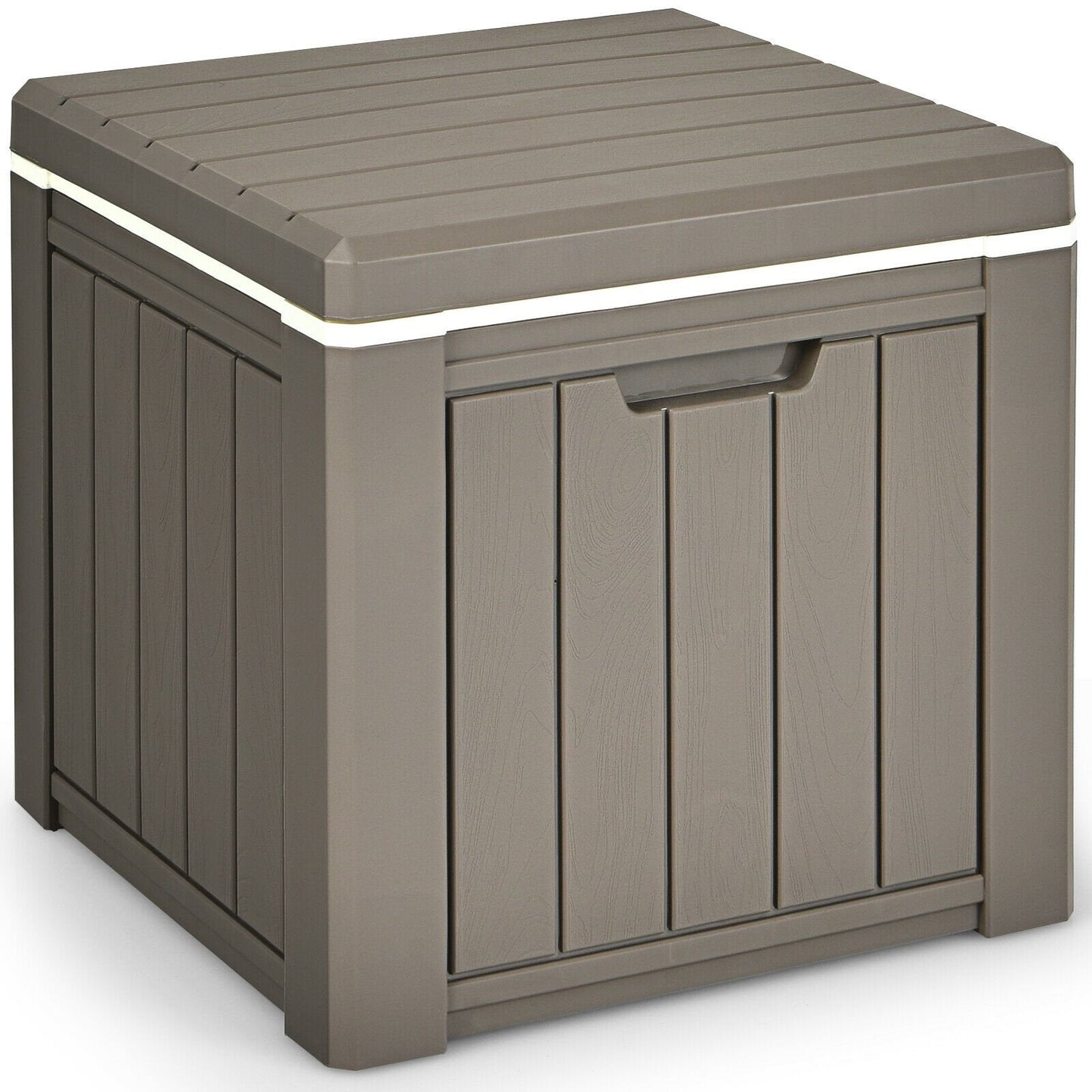 10 Gallon Storage Cooler for Picnic and Outdoor Activities, Brown Coolers   at Gallery Canada