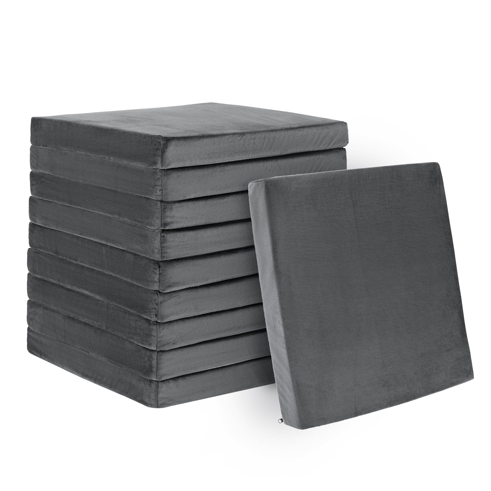 10 Pack Seat Cushions Gel Memory Foam for Back, Gray Outdoor Furniture Accessories   at Gallery Canada