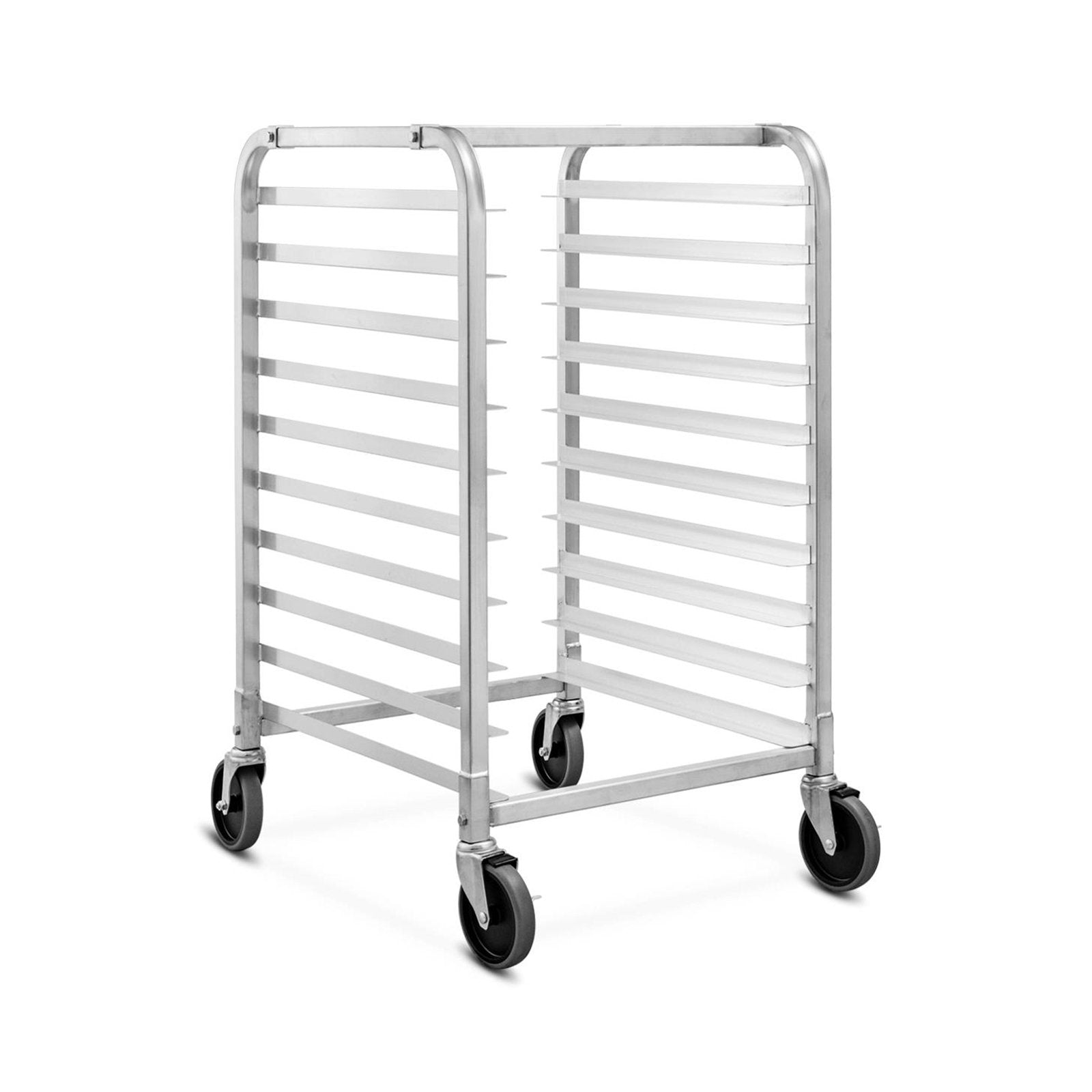 10 Sheets Aluminum Rolling Bakery Pan Rack, Silver Baker's Racks   at Gallery Canada