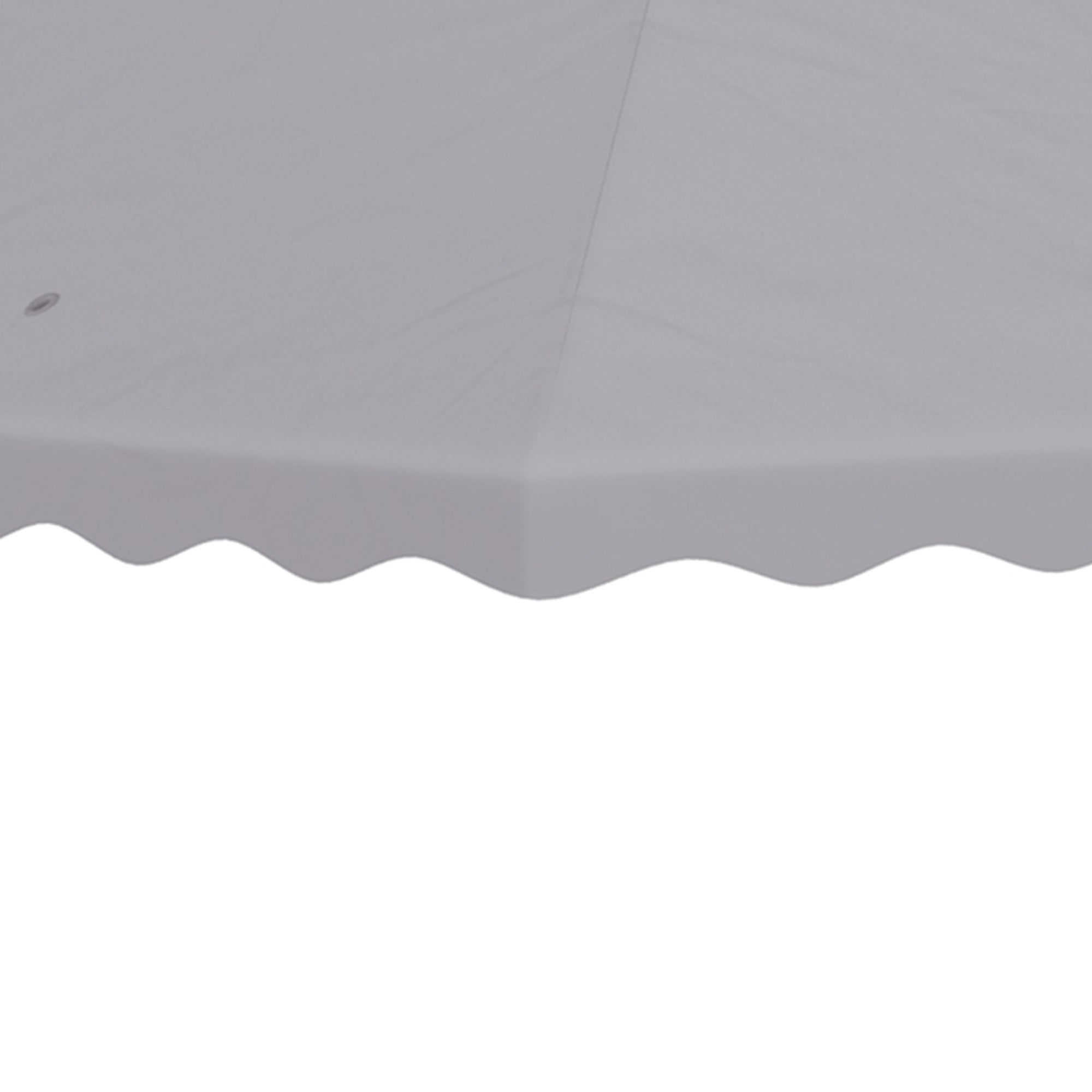 10' x 10' Gazebo Replacement Canopy Cover, 2-Tier Gazebo Roof Replacement (TOP ONLY), Light Grey Gazebo Canopy Replacement   at Gallery Canada