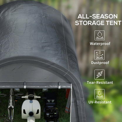 10' x 10' Outdoor Storage Tent, Heavy Duty and Waterproof Portable Shed for Bike, Motorcycle &; Garden Tools Sheds   at Gallery Canada