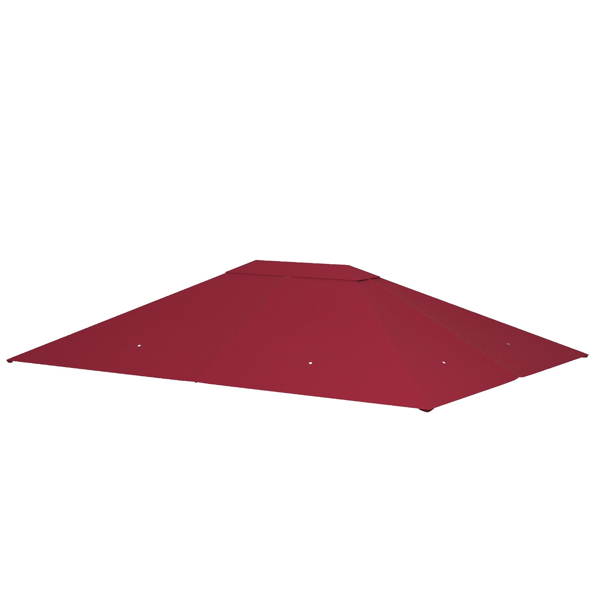 10' x 13' Gazebo Replacement Canopy Cover, Gazebo Roof Replacement (TOP COVER ONLY), Wine Red Gazebo Canopy Replacement Wine Red  at Gallery Canada