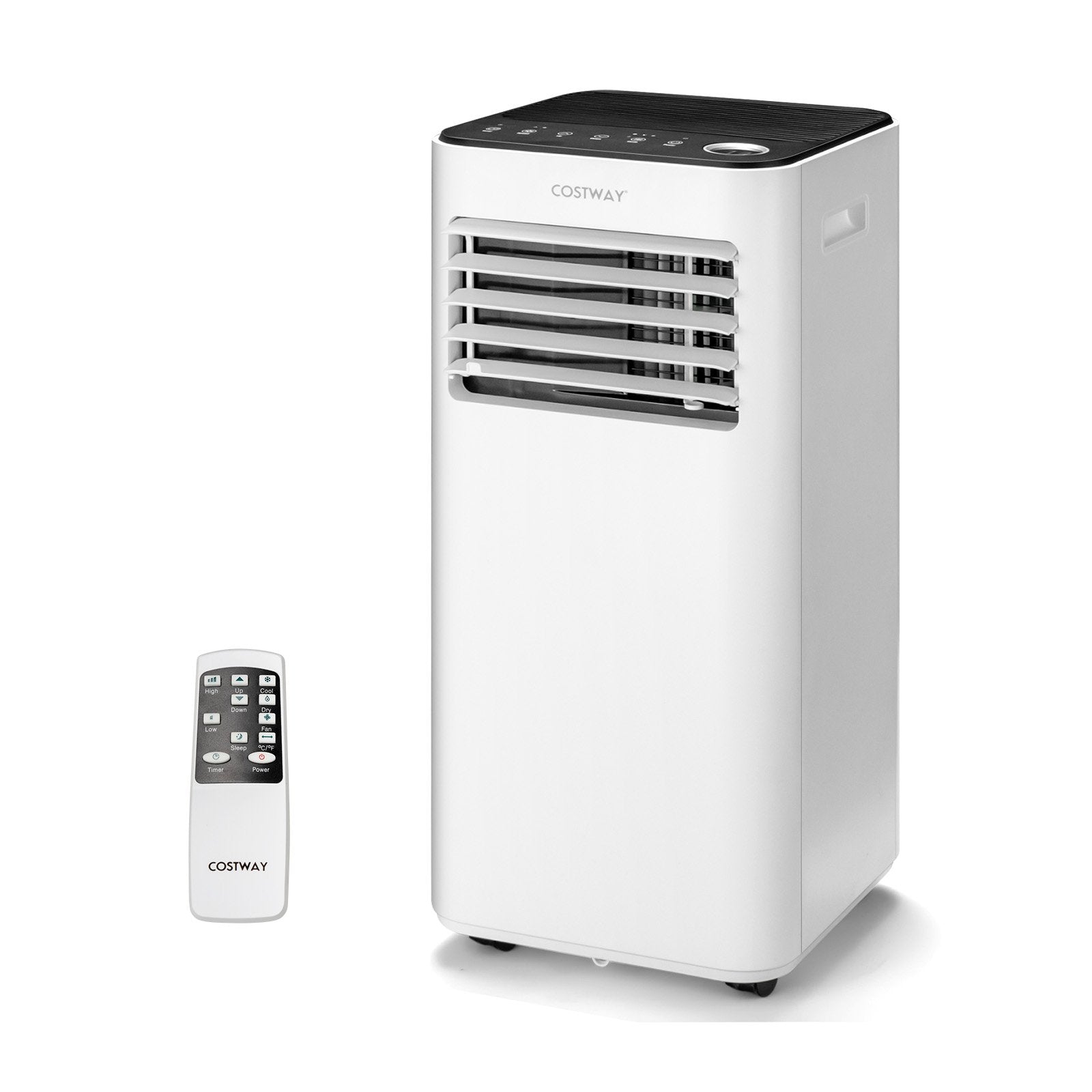 10000 BTU Portable Air Conditioner with Fan Dehumidifier Sleep Mode, White Portable Air Conditioners   at Gallery Canada