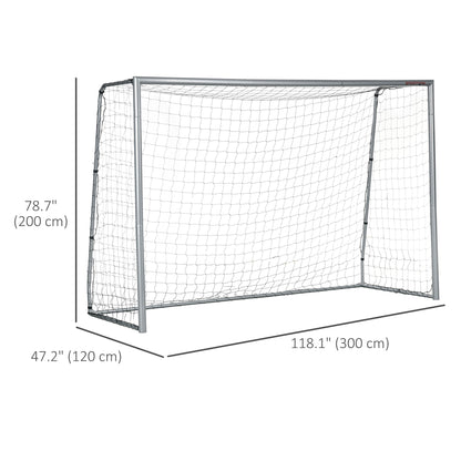 10ft x 6.5ft Soccer Goal, Soccer Net for Backyard with Ground Stakes, Quick and Simple Set Up Football   at Gallery Canada