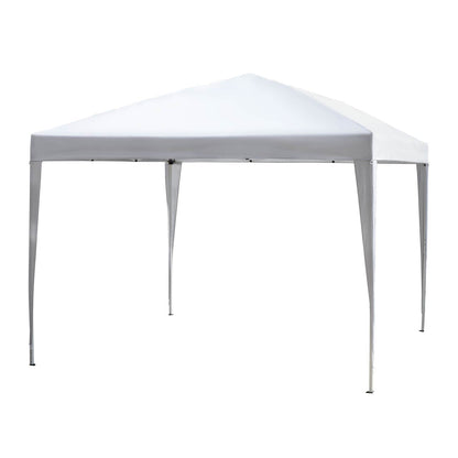 10x10ft Folding Pop Up Tent Outdoor Gazebo Canopy with Carrying Bag, White Pop Up Canopies Options  at Gallery Canada