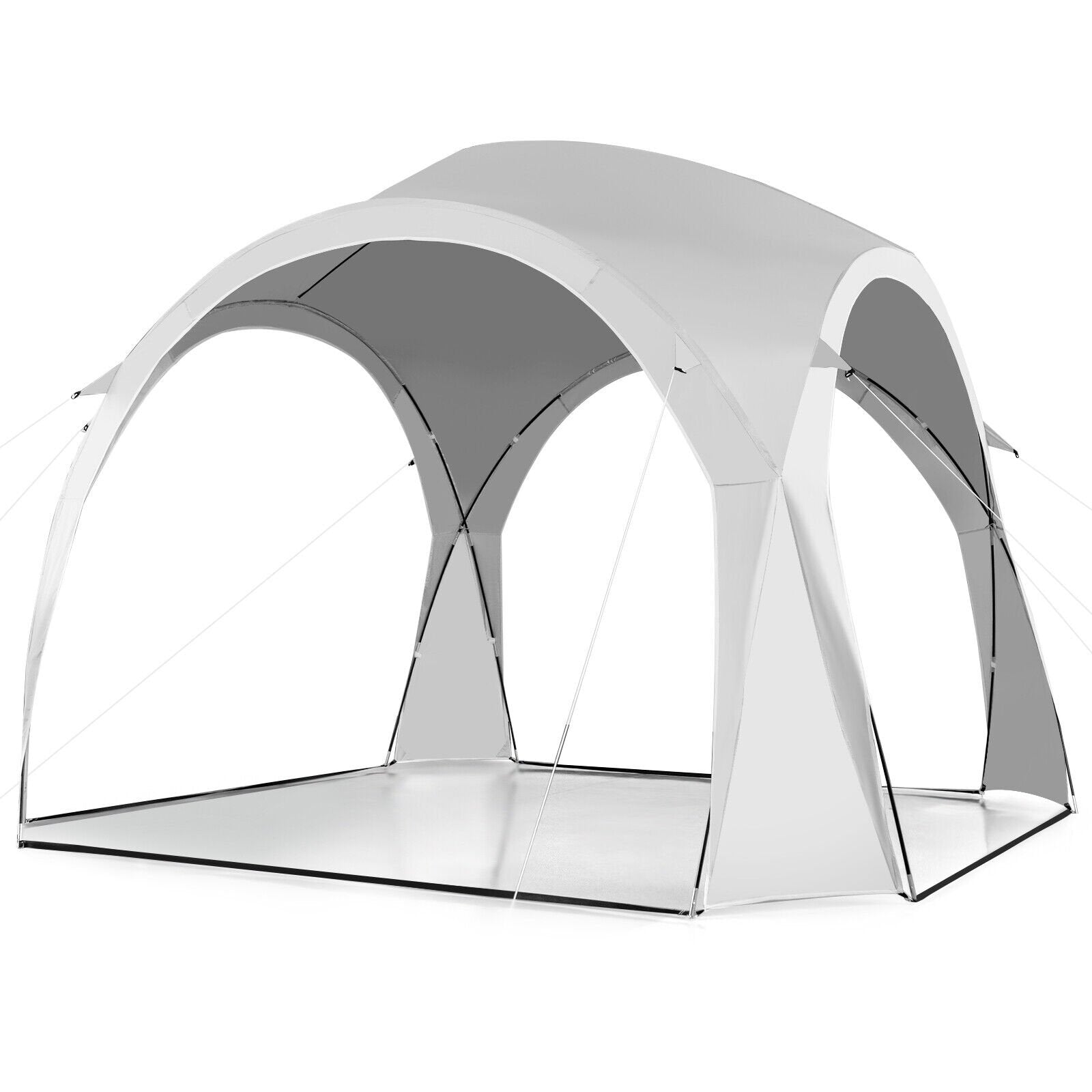 11 x 11 Inch Patio Sun Shade Shelter Canopy Tent Portable UPF 50+ Outdoor Beach, White Tents   at Gallery Canada