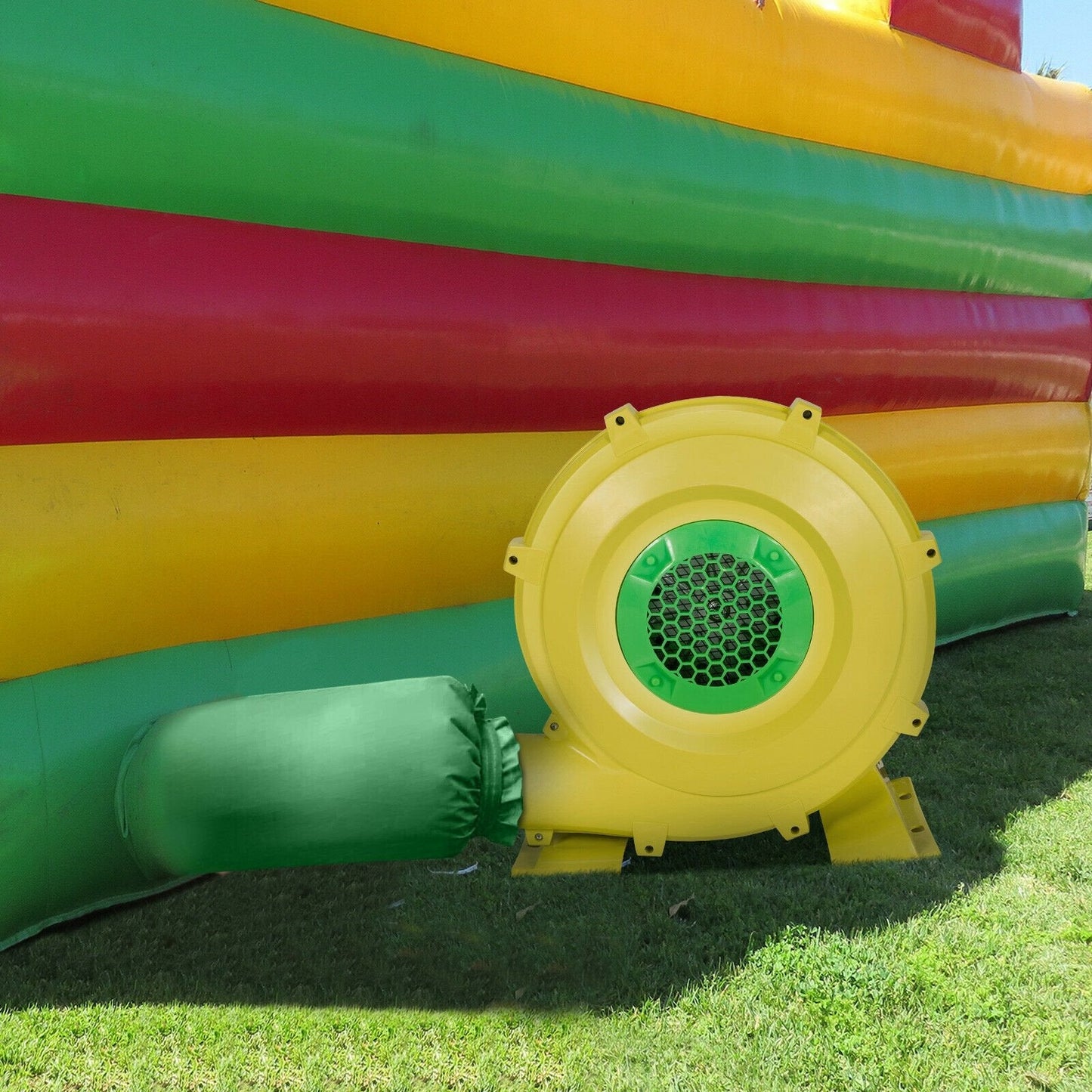 1100W Air Blower Inflatable Blower for Inflatable Bounce House, Yellow Air Blowers   at Gallery Canada