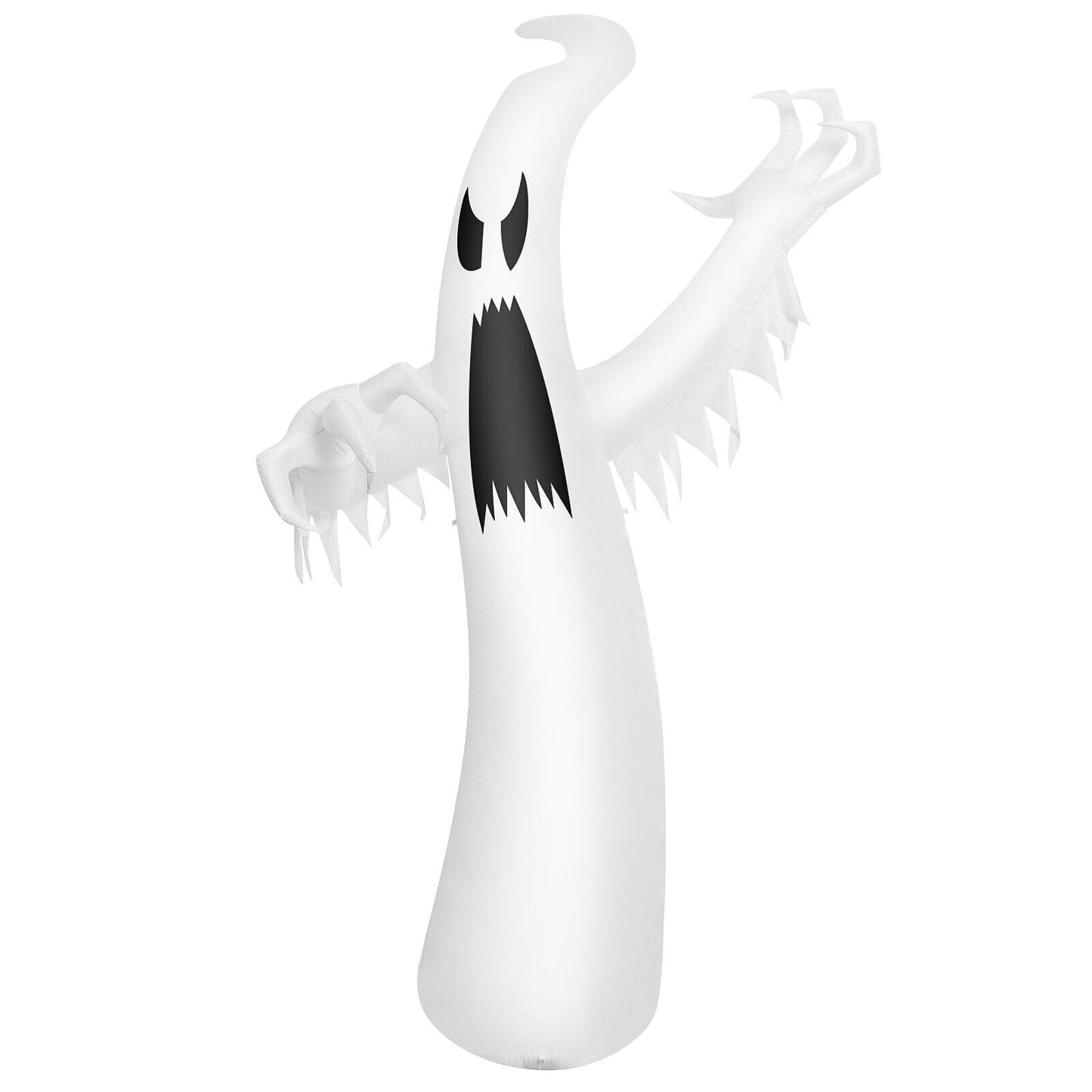 12 Feet Halloween Inflatable Ghost with LED Lights, White Halloween   at Gallery Canada