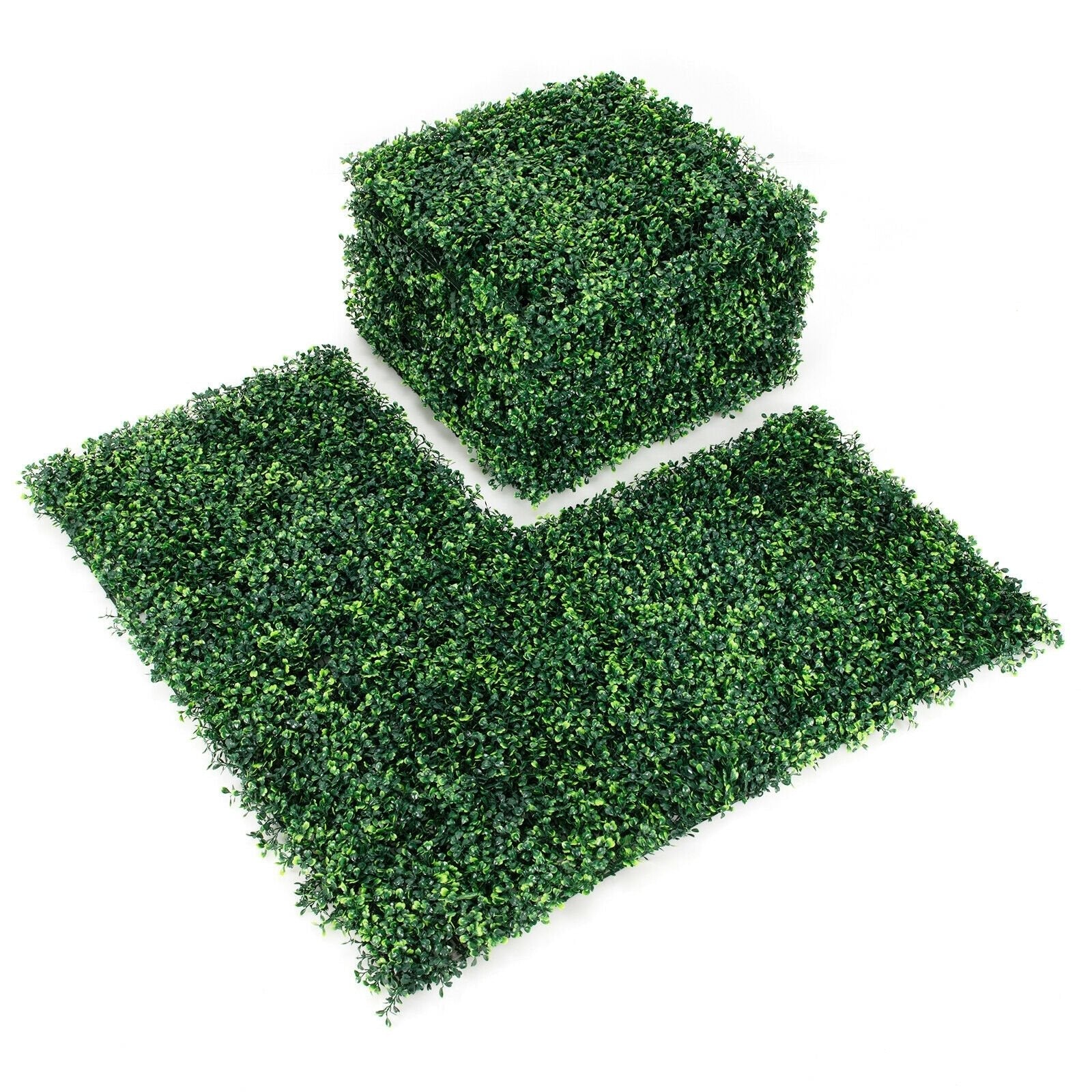 12 Pieces Artificial Boxwood Panels for Wedding Decor Fence Backdrop, Green Decorative Fencing & Flooring   at Gallery Canada