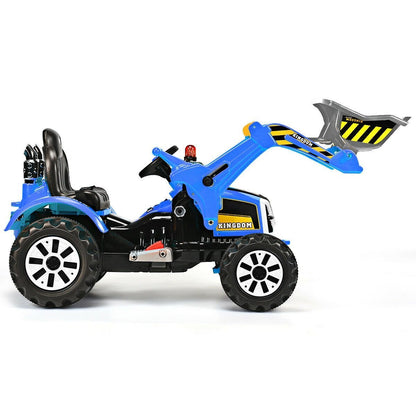 12 V Battery Powered Kids Ride on Dumper Truck, Blue Powered Ride On Toys   at Gallery Canada