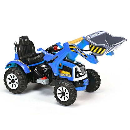 12 V Battery Powered Kids Ride on Dumper Truck, Blue Powered Ride On Toys   at Gallery Canada